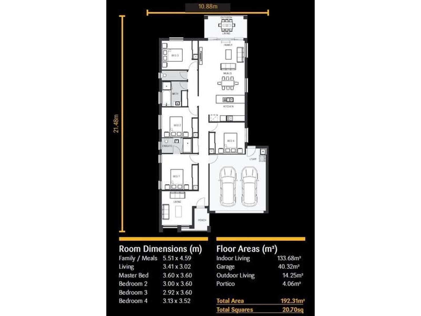 Floorplan of Homely house listing, 22 Chaka Street, Hillcrest QLD 4118