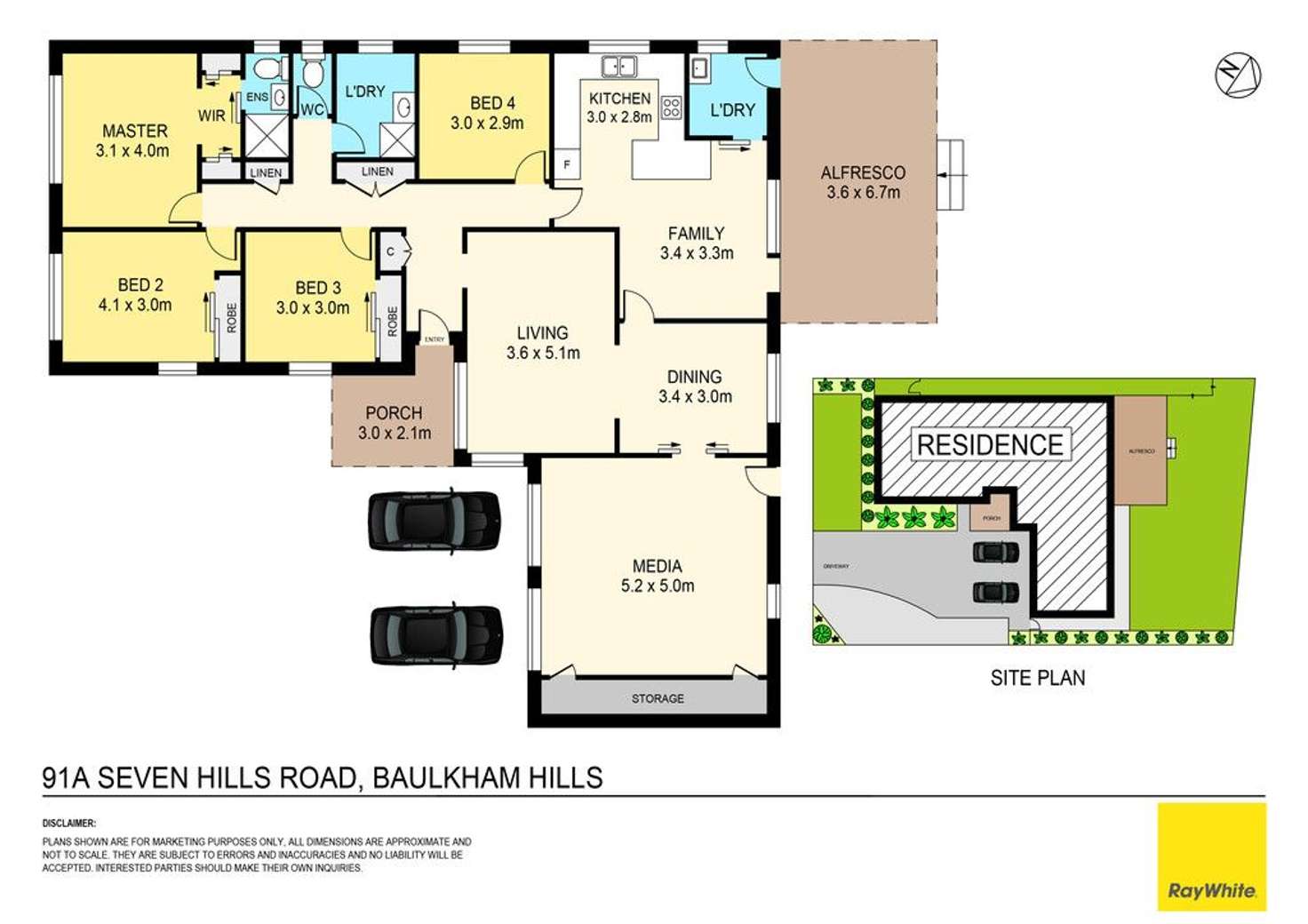 Floorplan of Homely house listing, 91a Seven Hills Road, Baulkham Hills NSW 2153