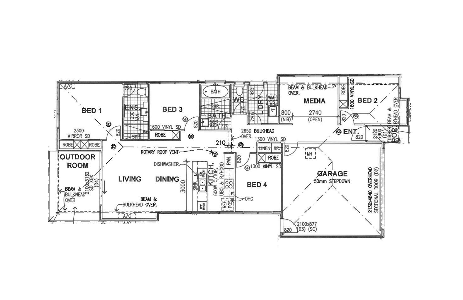 Floorplan of Homely house listing, 4 Daniell Close, Ripley QLD 4306