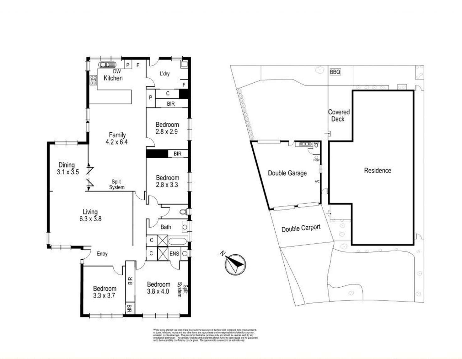 Floorplan of Homely house listing, 2 Chicquita Place, Mill Park VIC 3082