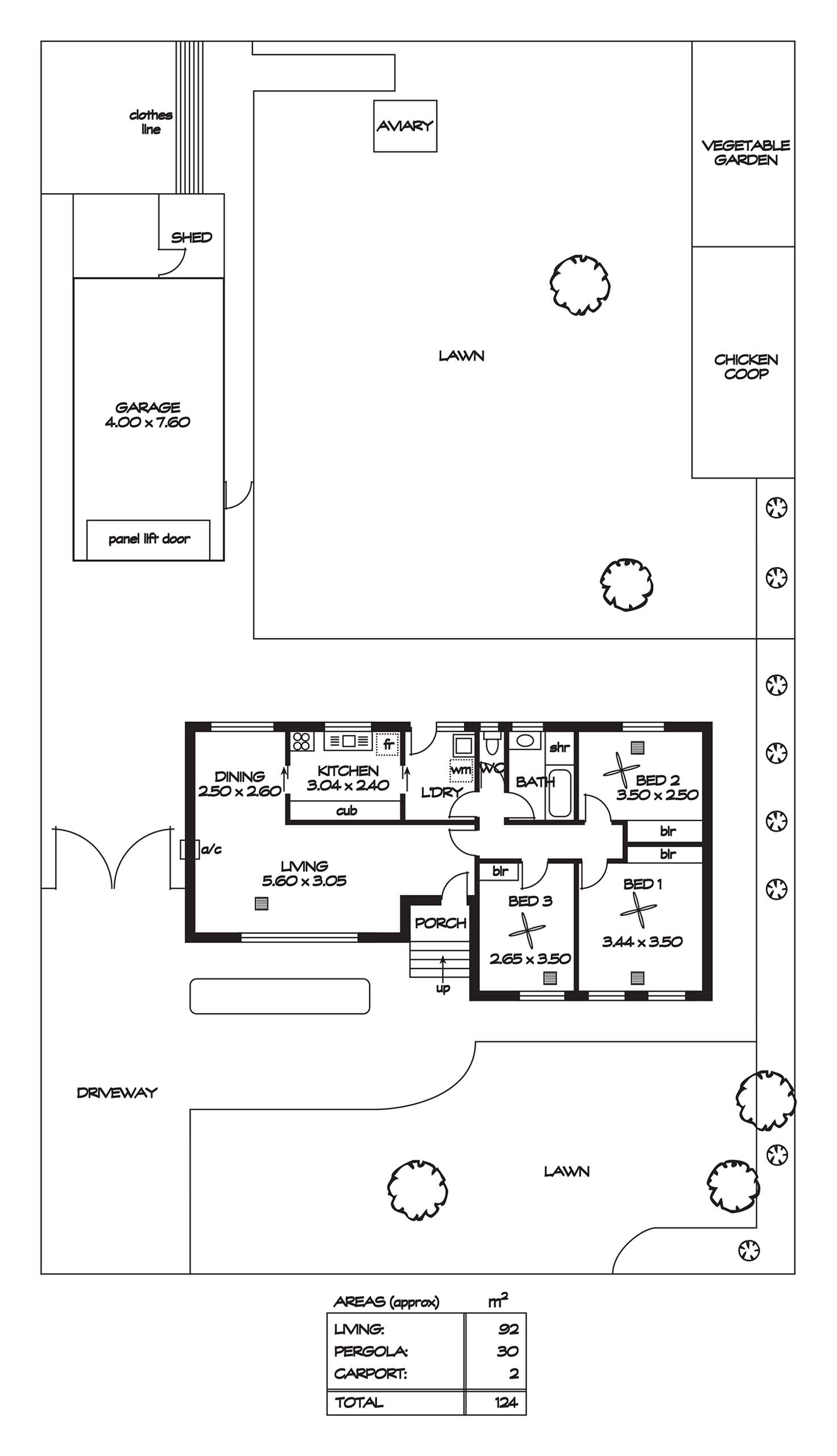 Floorplan of Homely house listing, 8 Nurrowin Drive, Ingle Farm SA 5098