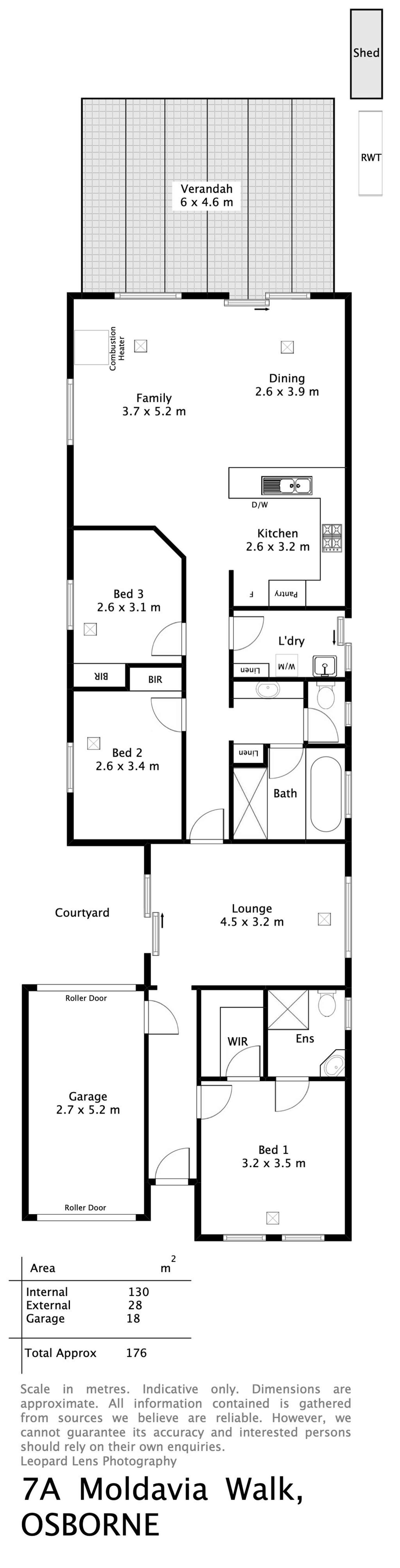 Floorplan of Homely house listing, 7A Moldavia Walk, Osborne SA 5017