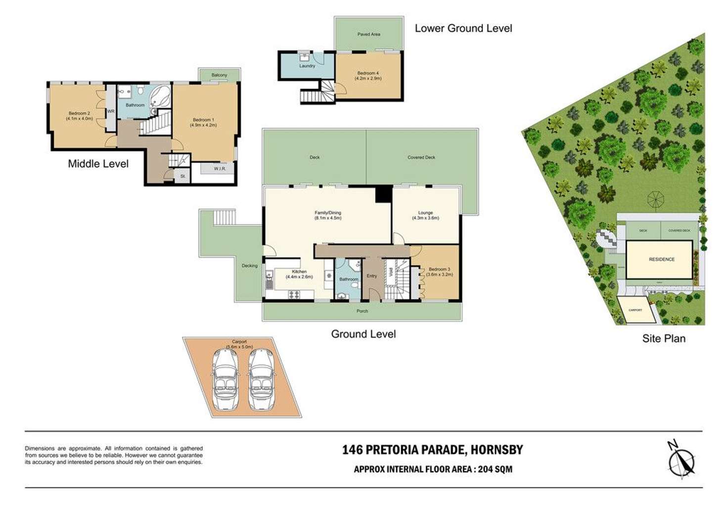 Floorplan of Homely house listing, 146 Pretoria Parade, Hornsby NSW 2077