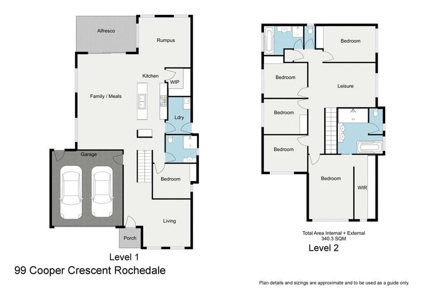 Floorplan of Homely house listing, 99 Cooper Crescent, Rochedale QLD 4123