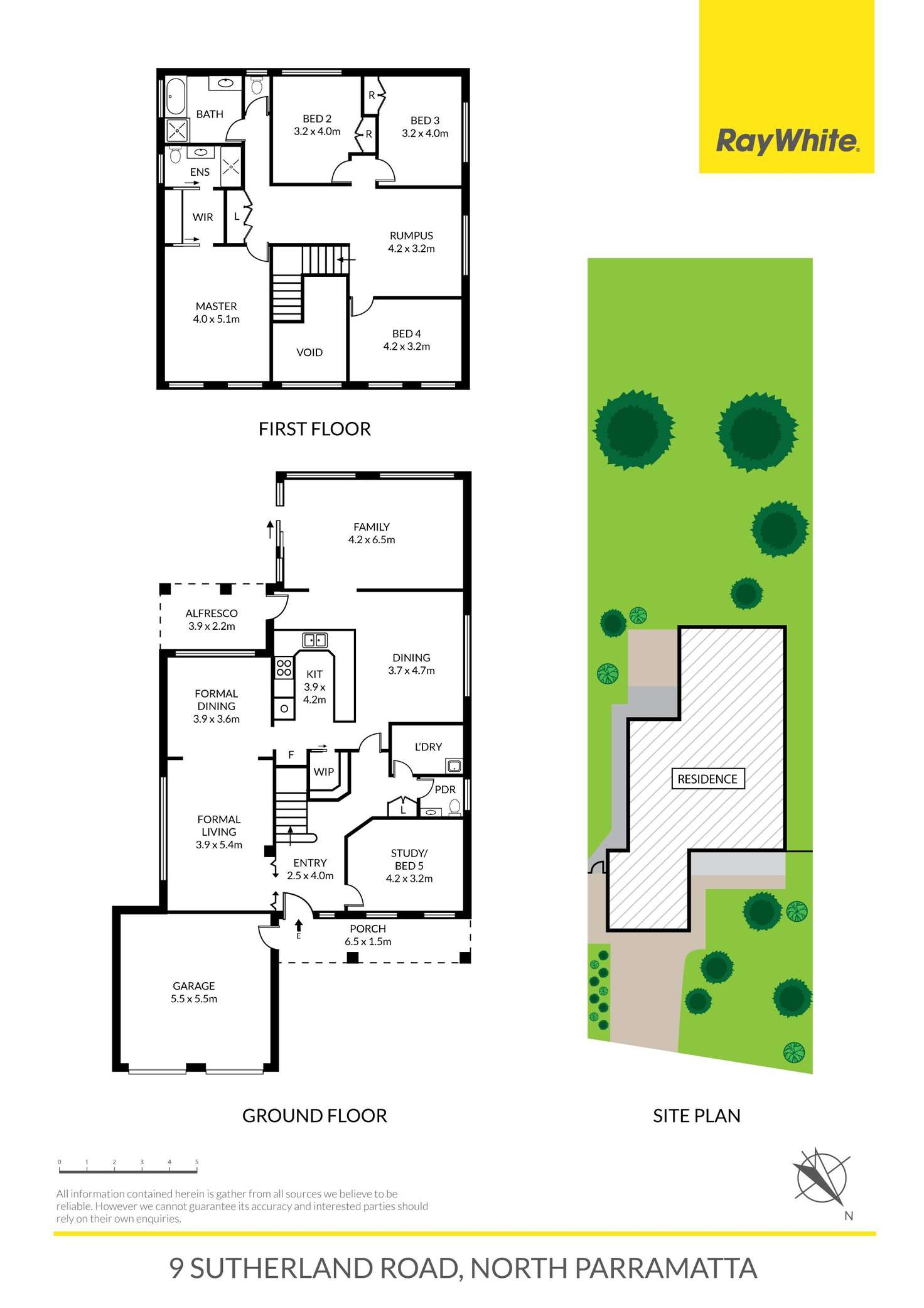 Floorplan of Homely house listing, 9 Sutherland Road, North Parramatta NSW 2151