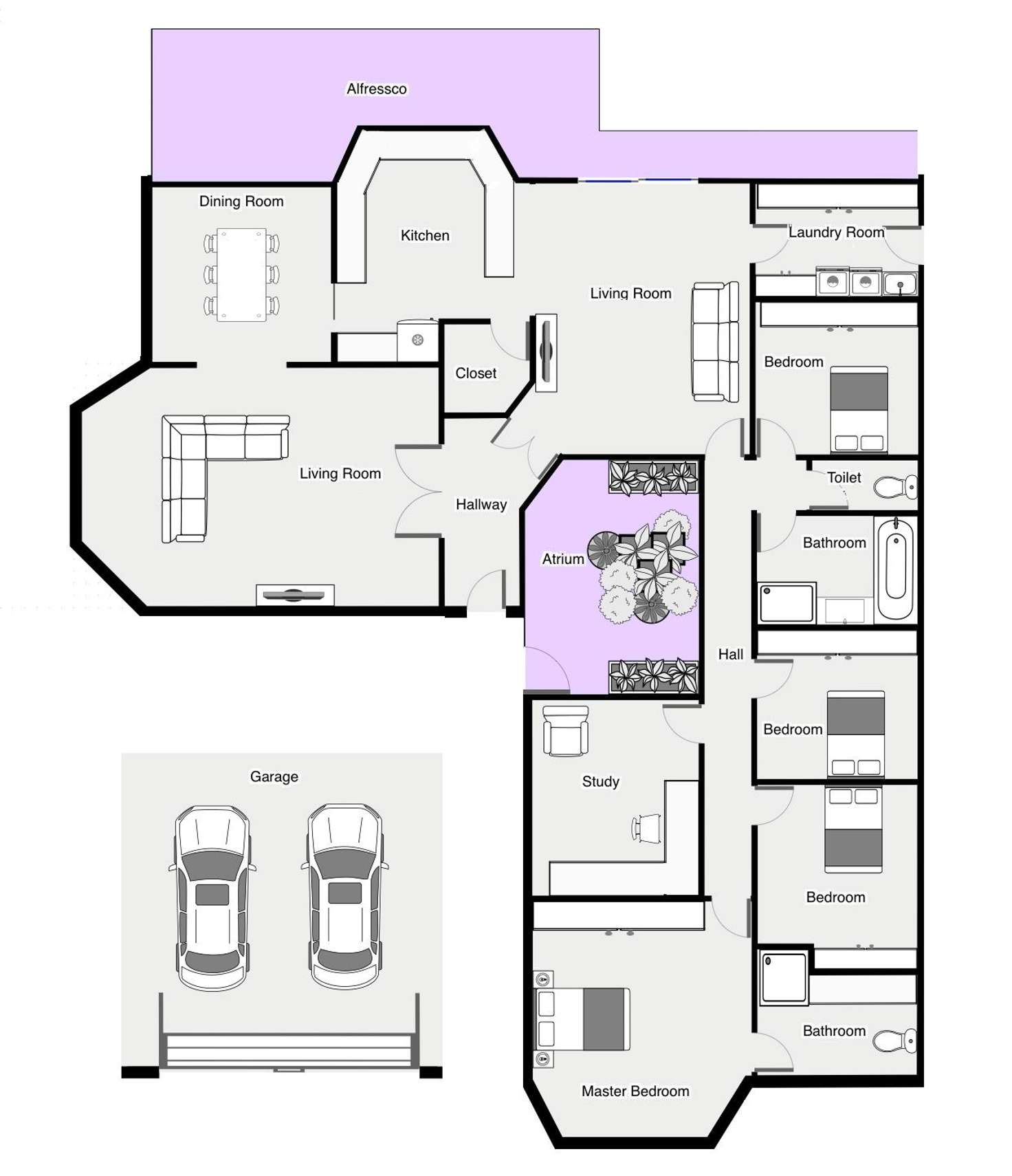 Floorplan of Homely house listing, 13 Muscat Court, Mildura VIC 3500