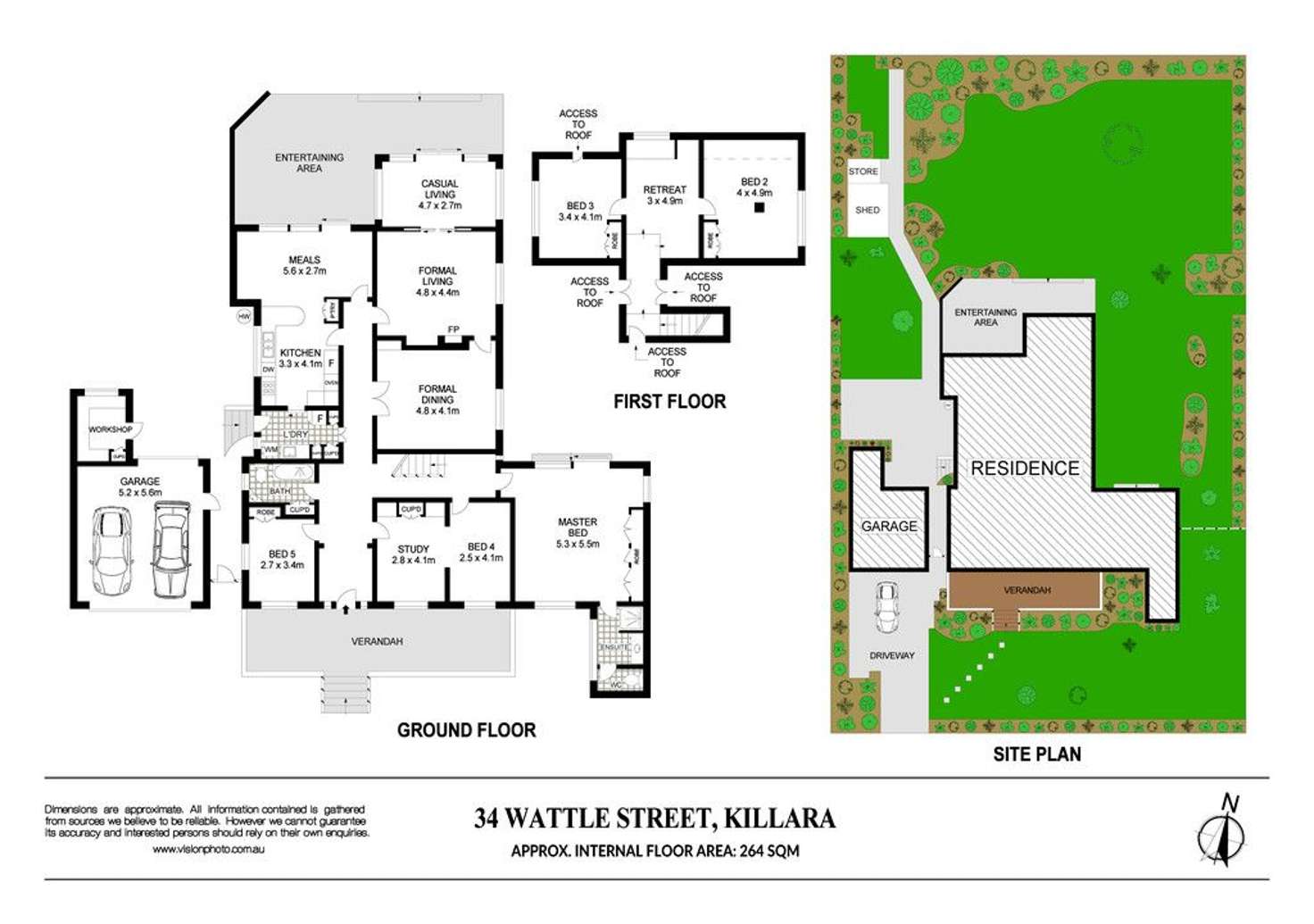 Floorplan of Homely house listing, 34 Wattle Street, Killara NSW 2071