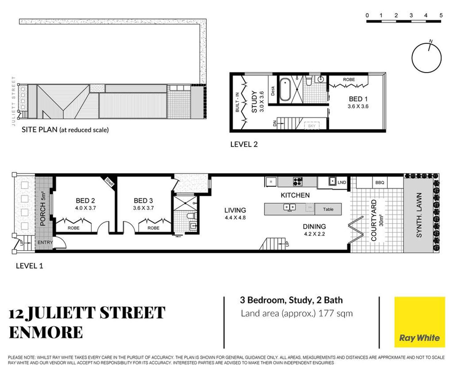 Floorplan of Homely house listing, 12 Juliett Street, Enmore NSW 2042