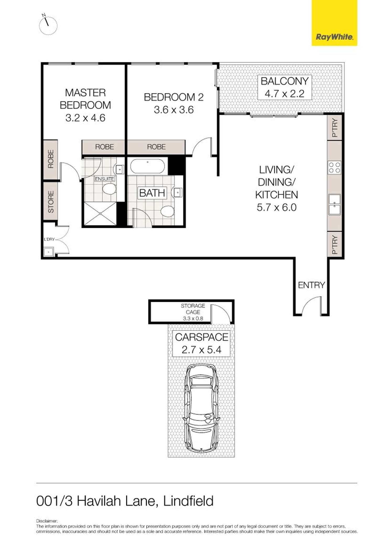 Floorplan of Homely unit listing, 1/3 Havilah Lane, Lindfield NSW 2070