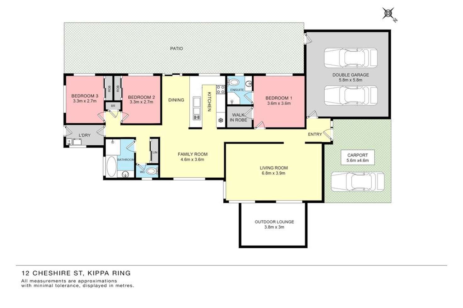 Floorplan of Homely house listing, 12 Cheshire Street, Kippa-ring QLD 4021