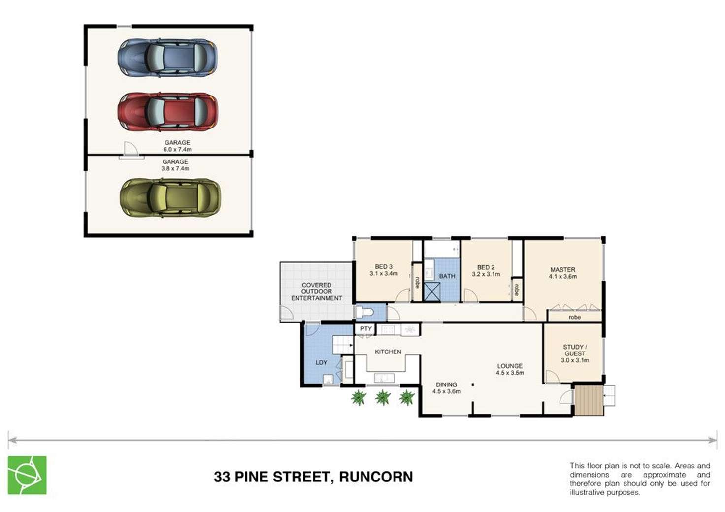 Floorplan of Homely house listing, 33 Pine Street, Runcorn QLD 4113