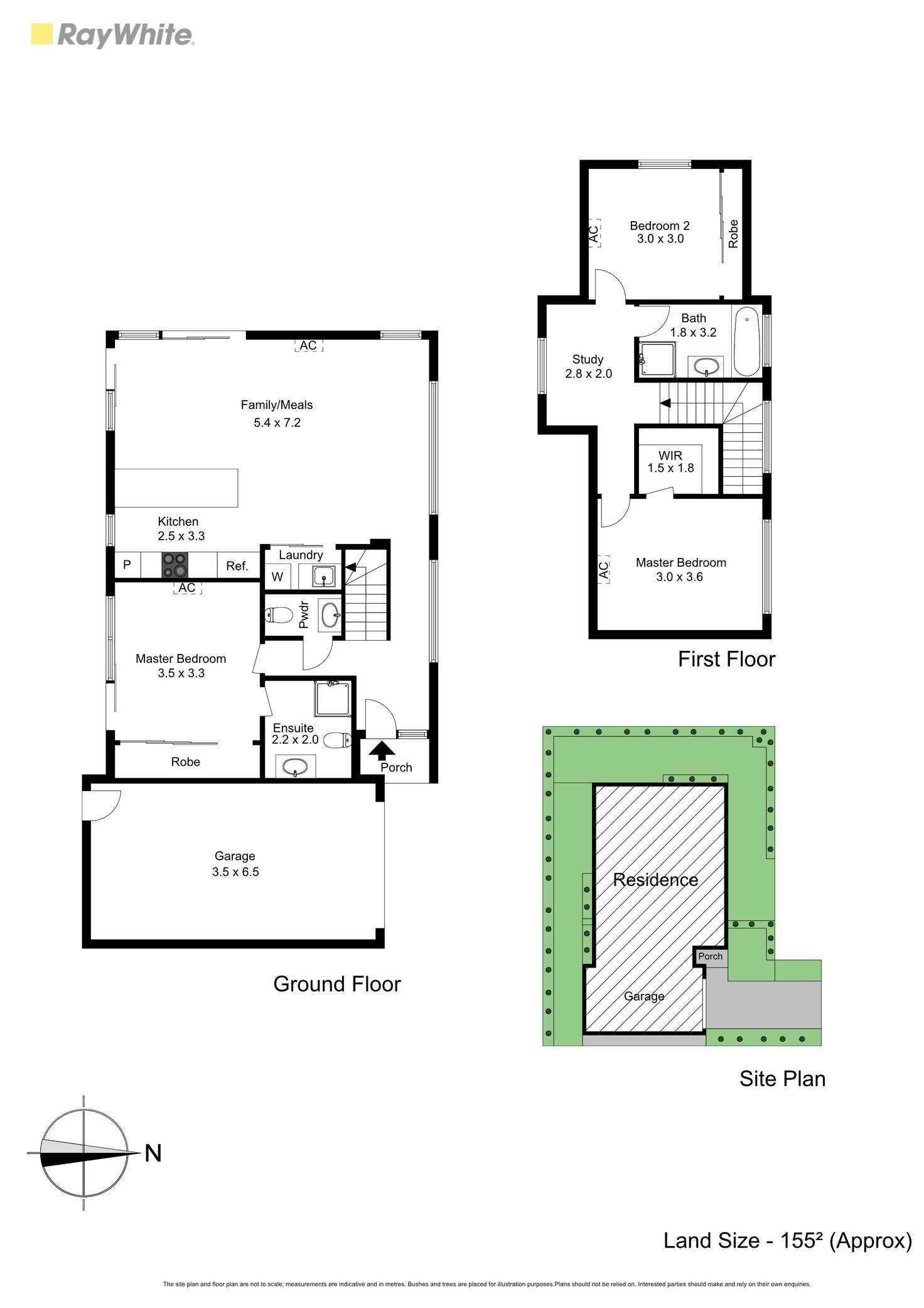 Floorplan of Homely townhouse listing, 3/34 Ronald Avenue, Frankston South VIC 3199