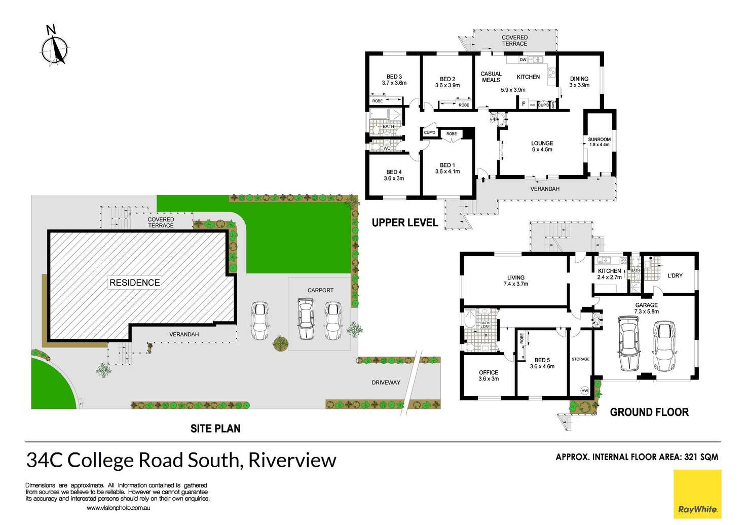 Floorplan of Homely house listing, 34C College Road South, Riverview NSW 2066