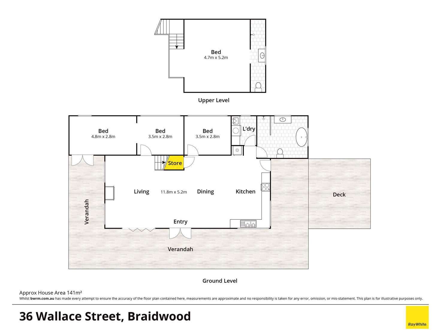 Floorplan of Homely house listing, 36 Wallace Street Braidwood, Braidwood NSW 2622