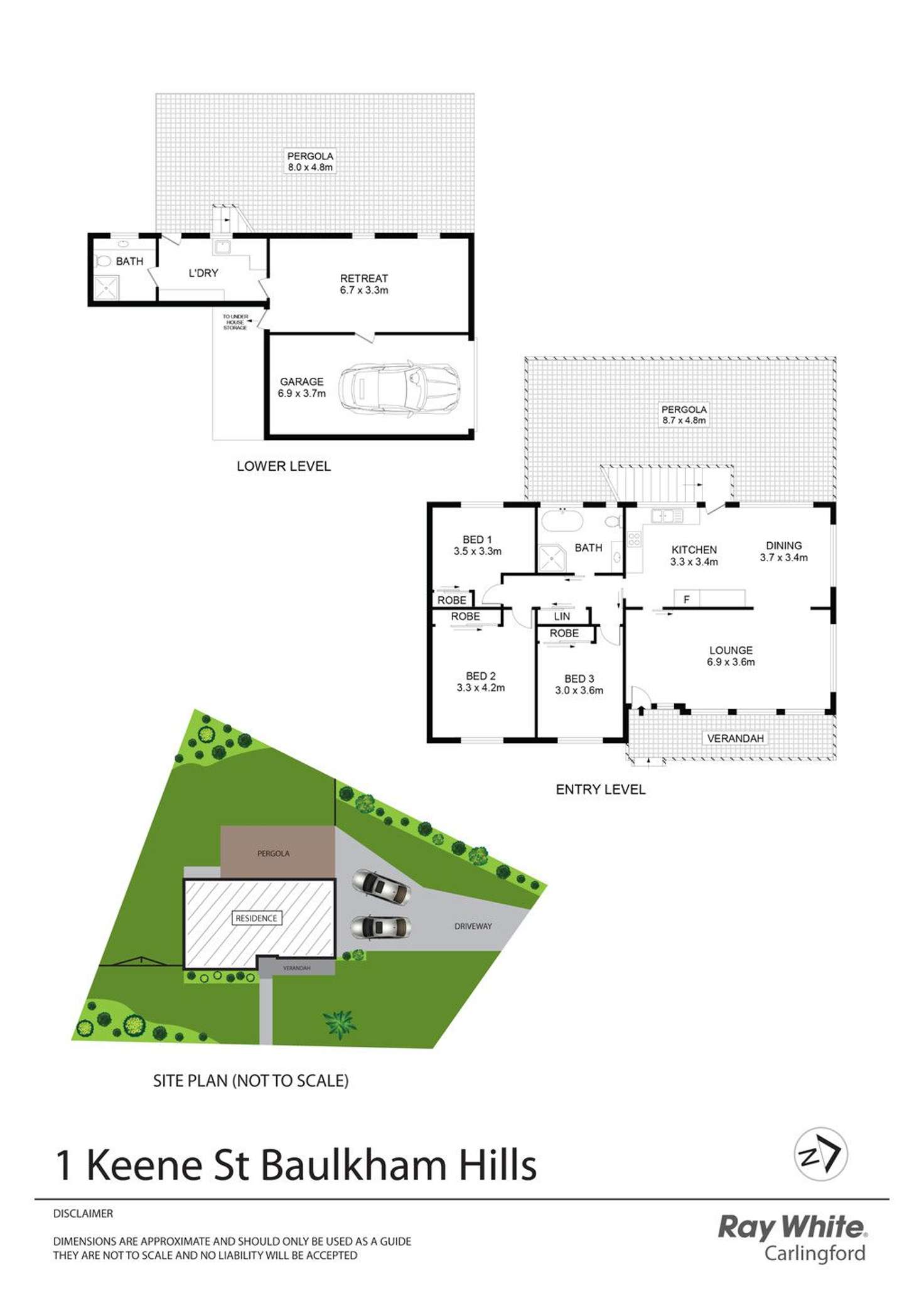 Floorplan of Homely house listing, 1 Keene Street, Baulkham Hills NSW 2153