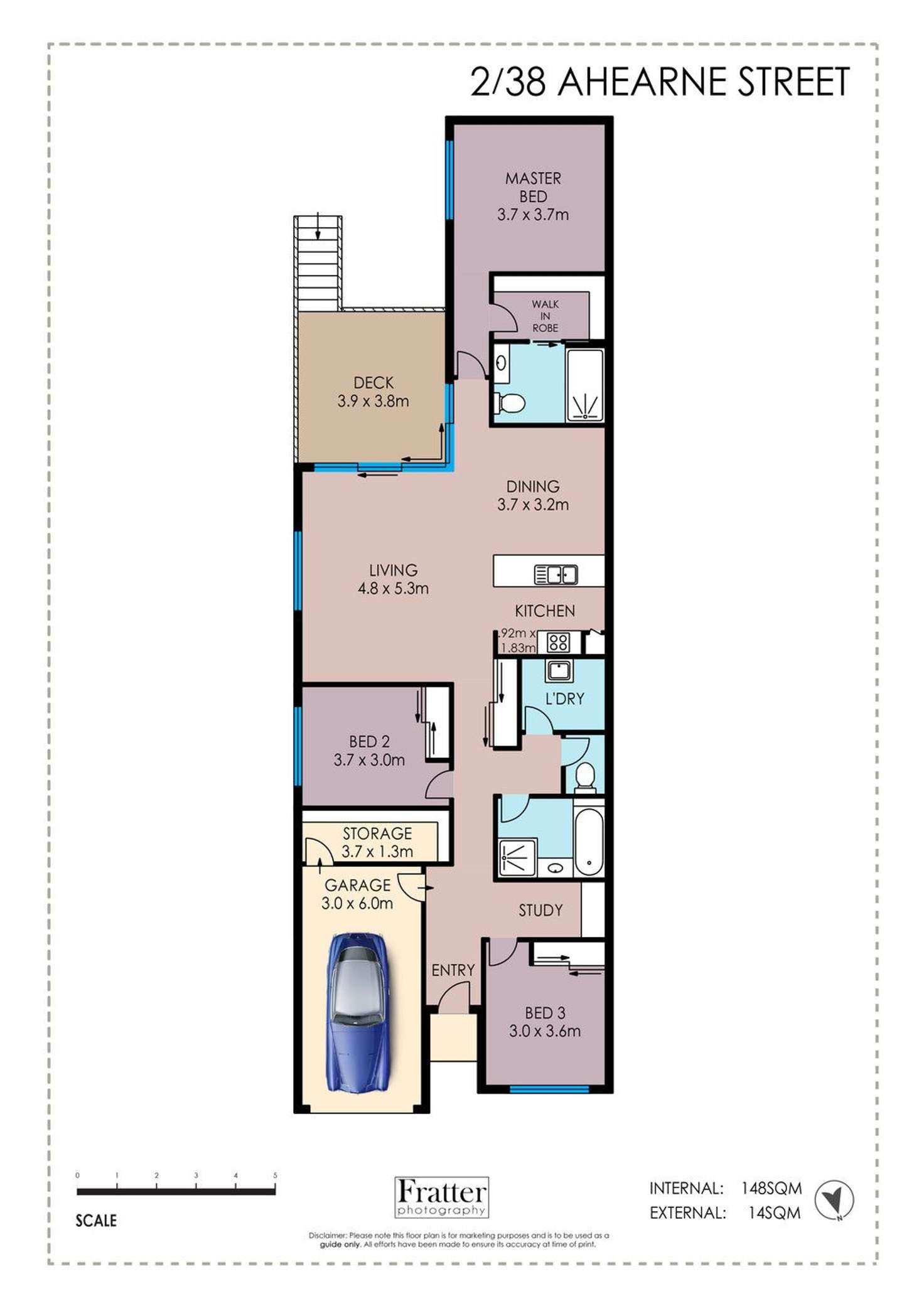 Floorplan of Homely house listing, 2/38 Ahearne Street, Hermit Park QLD 4812