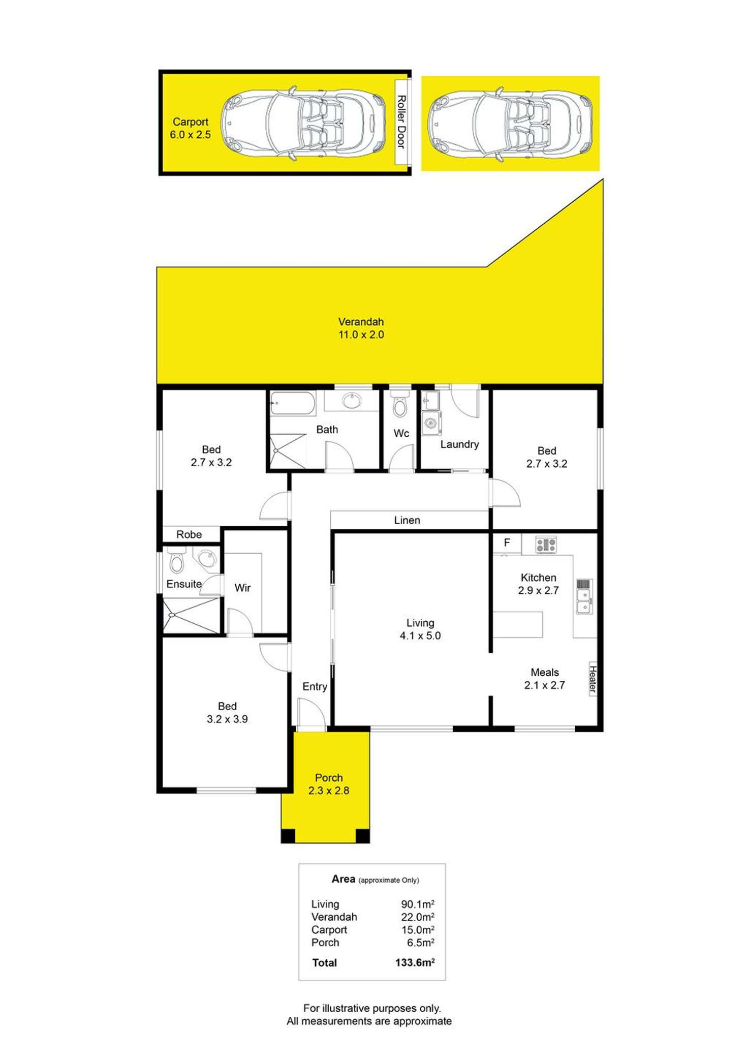 Floorplan of Homely house listing, 11A Leslie Avenue, Evandale SA 5069