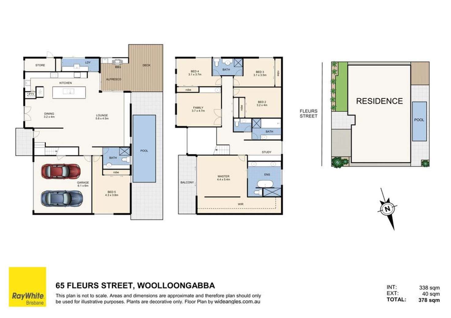 Floorplan of Homely house listing, 65 Fleurs Street, Woolloongabba QLD 4102