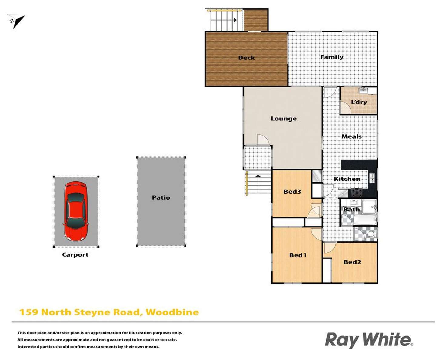 Floorplan of Homely house listing, 159 North Steyne Road, Woodbine NSW 2560