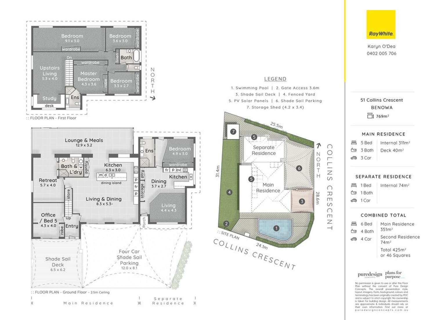 Floorplan of Homely house listing, 51 Collins Crescent, Benowa QLD 4217