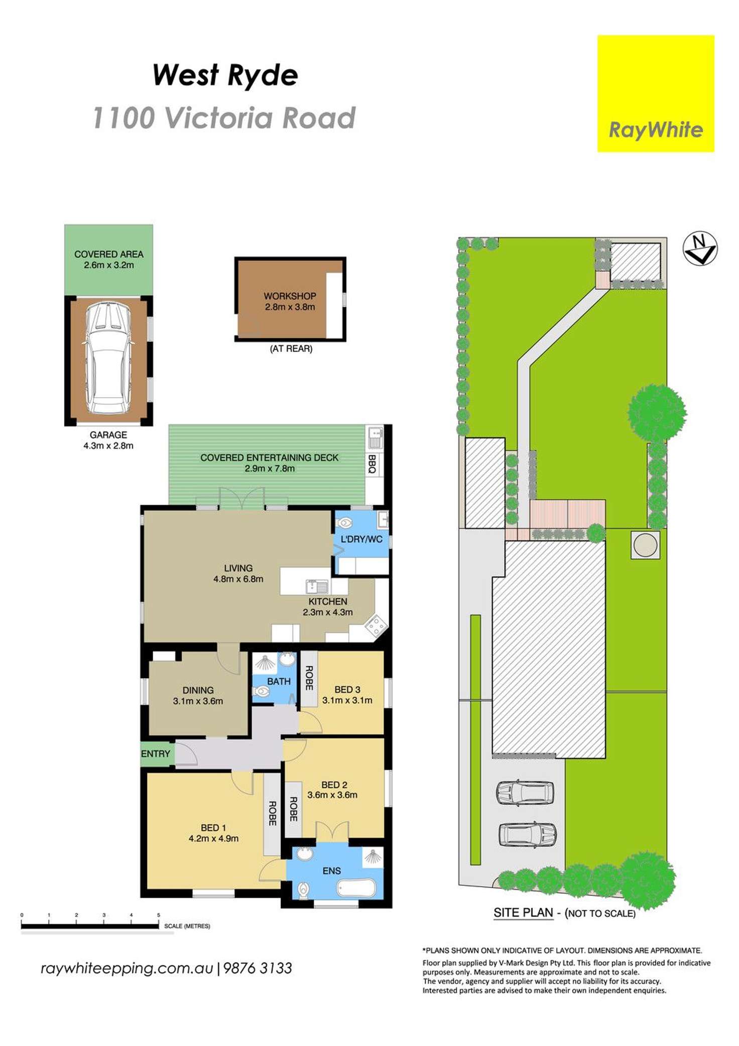 Floorplan of Homely house listing, 1100 Victoria Road, West Ryde NSW 2114