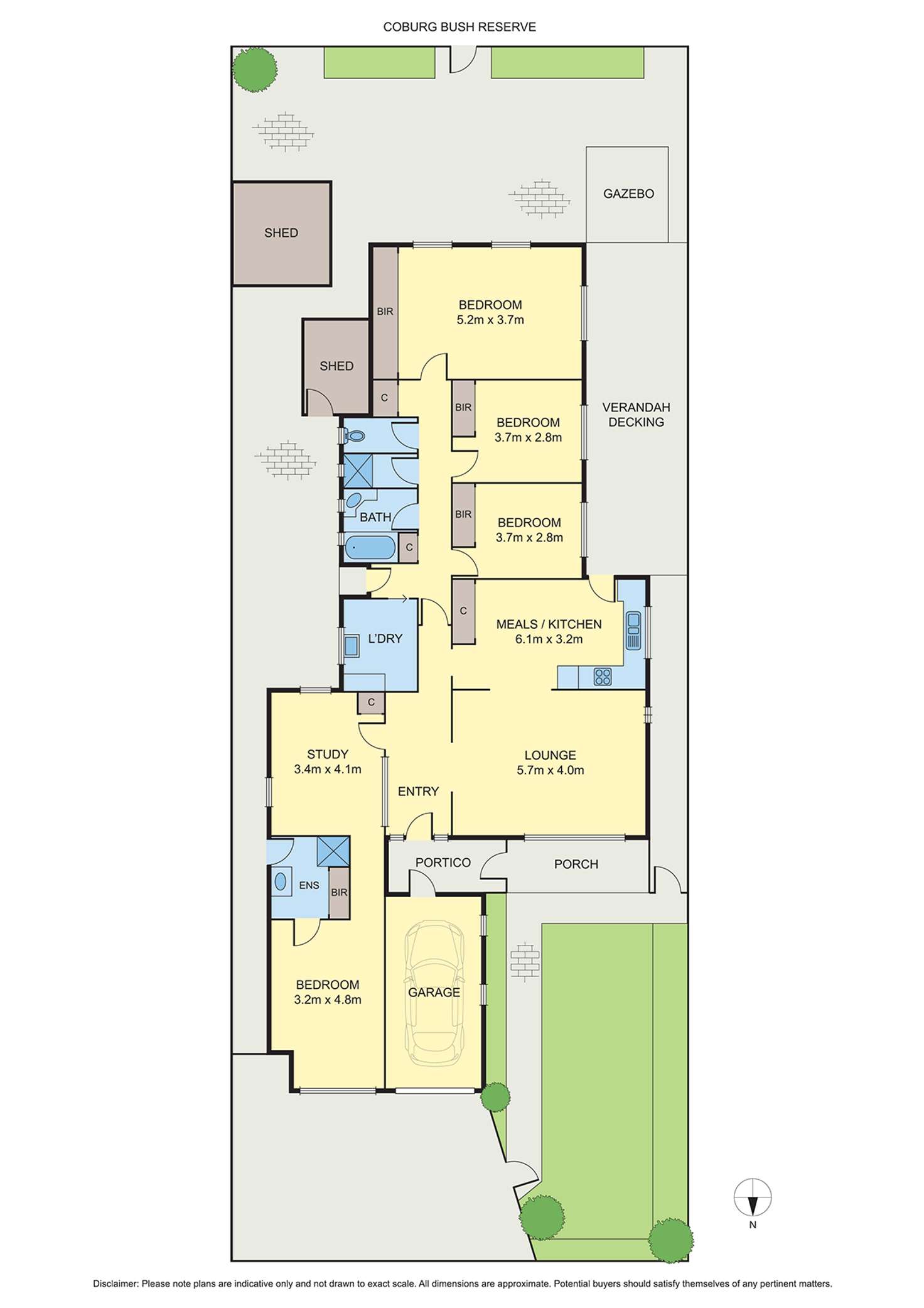 Floorplan of Homely house listing, 223 Bell Street, Coburg VIC 3058