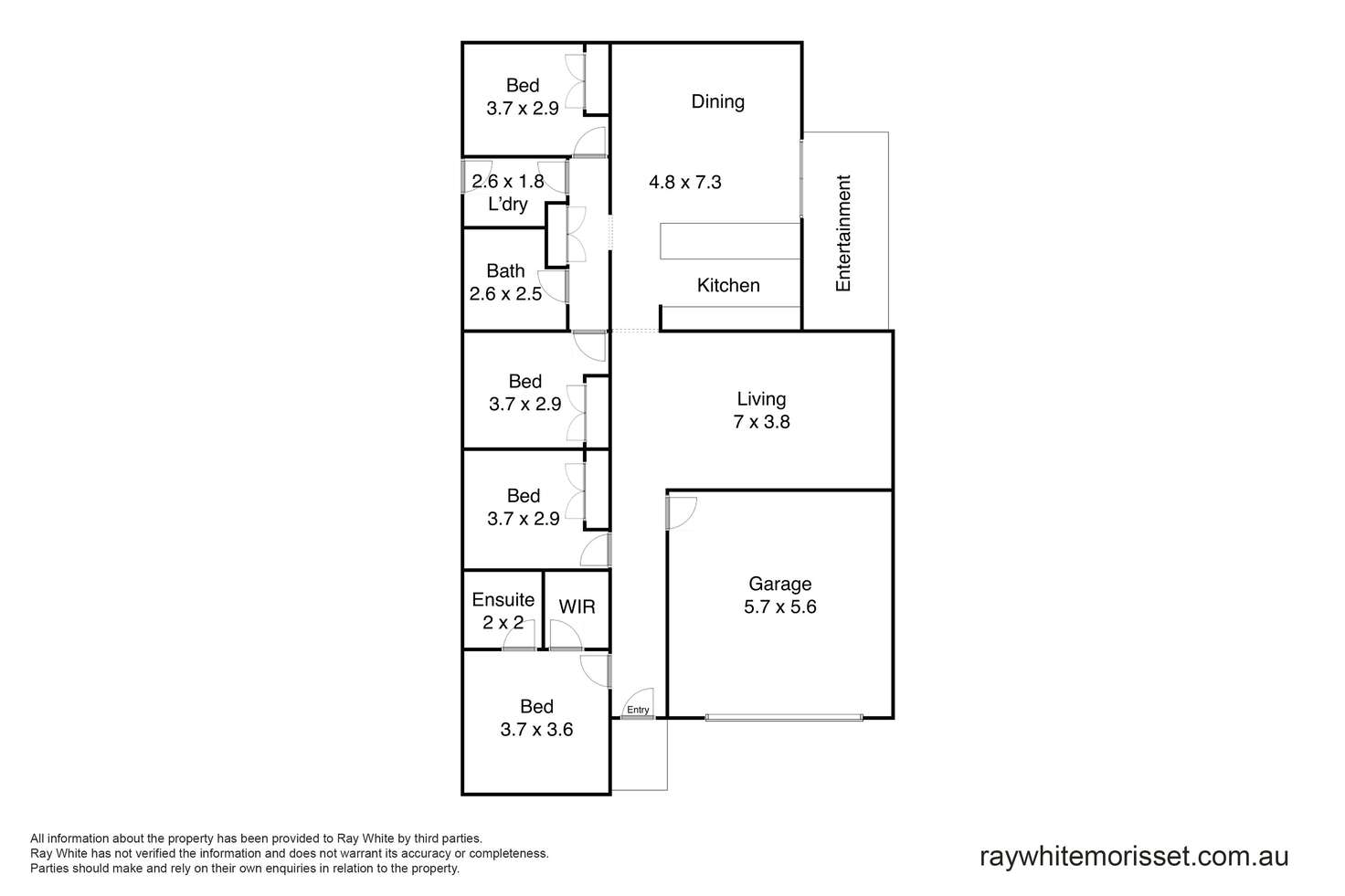 Floorplan of Homely house listing, 76 Awaba Street, Morisset NSW 2264