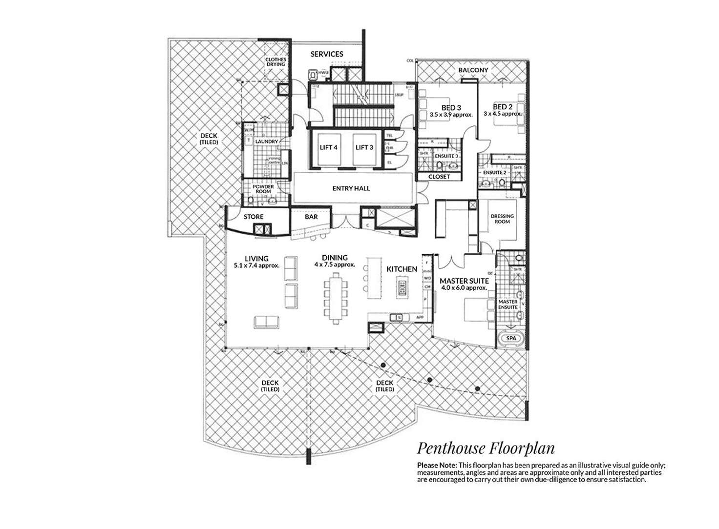 Floorplan of Homely apartment listing, 123/132 Terrace Road, Perth WA 6000