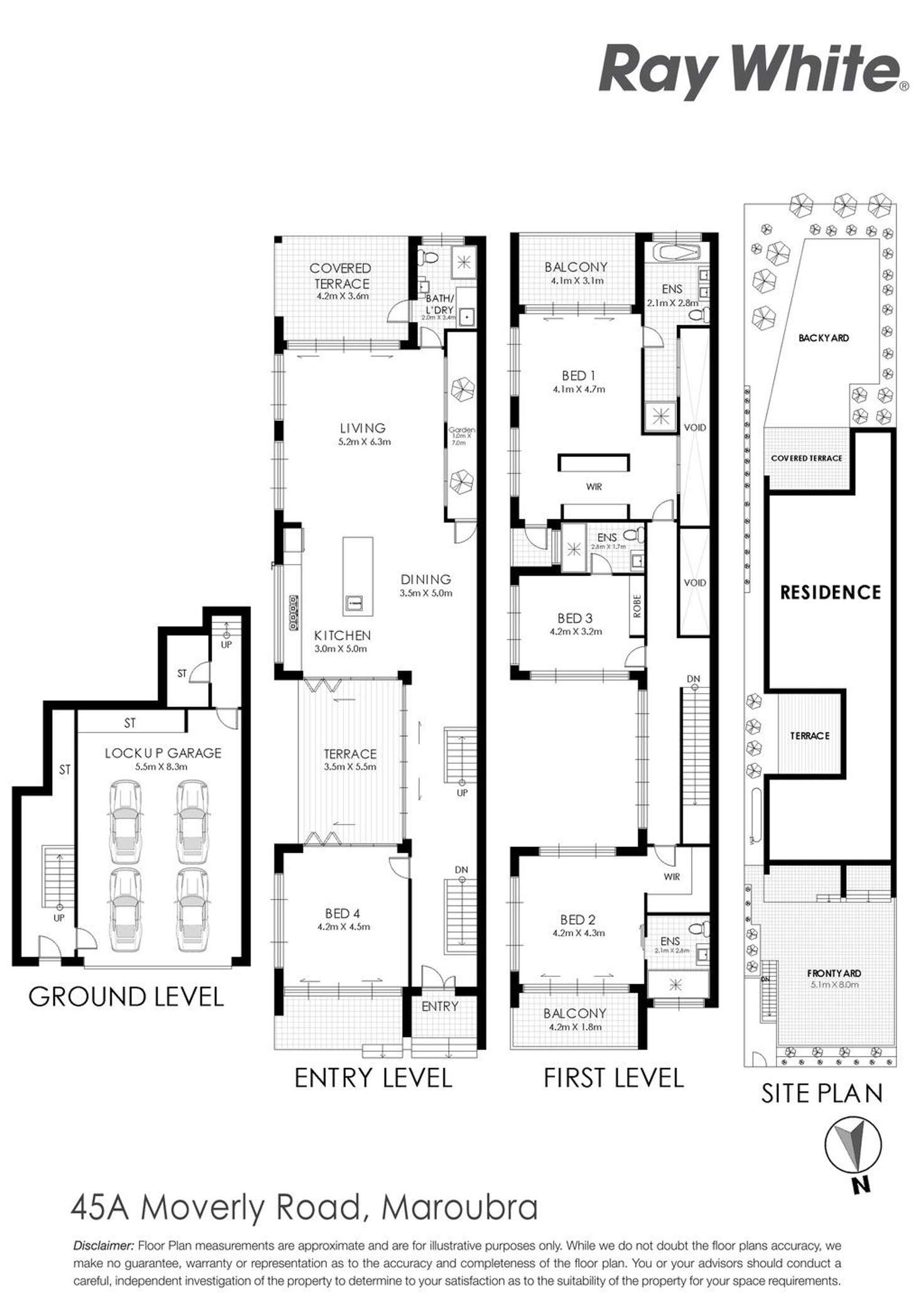 Floorplan of Homely house listing, 45a Moverly Road, Maroubra NSW 2035