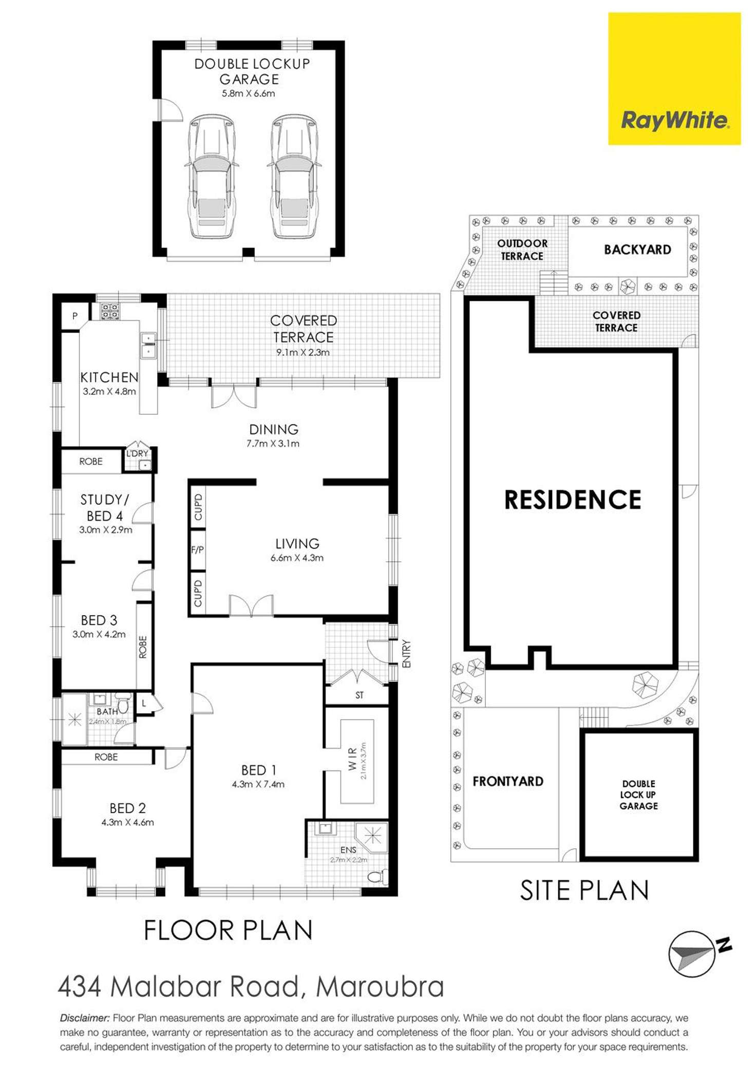 Floorplan of Homely house listing, 434 Malabar Road, Maroubra NSW 2035