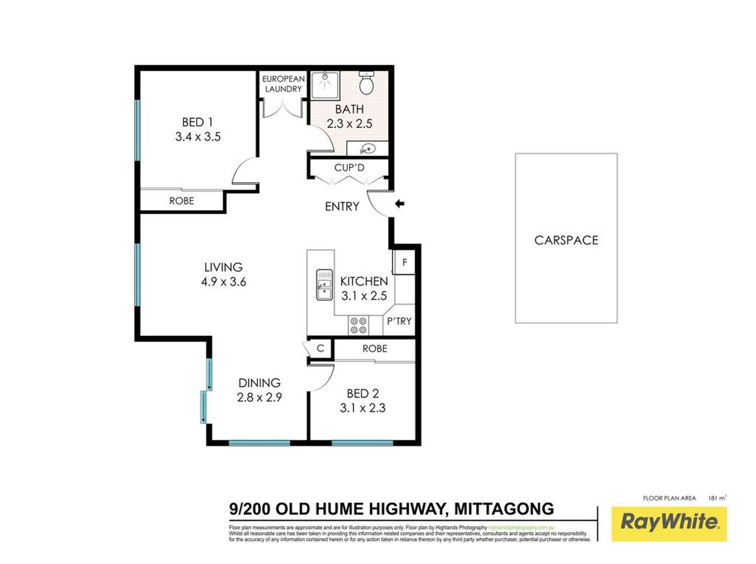 Floorplan of Homely house listing, 19/200 Old Hume Highway, Mittagong NSW 2575