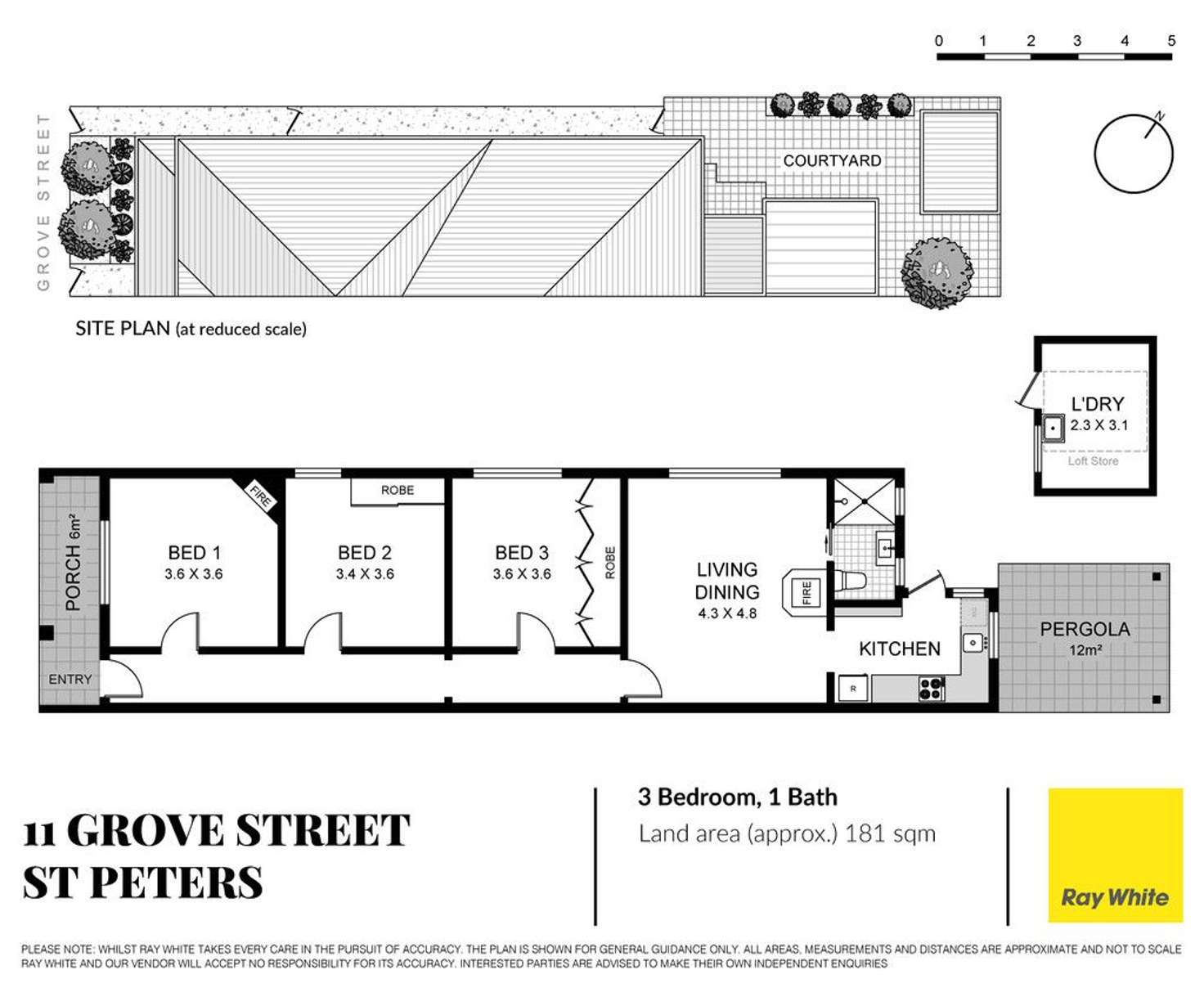 Floorplan of Homely house listing, 11 Grove Street, St Peters NSW 2044