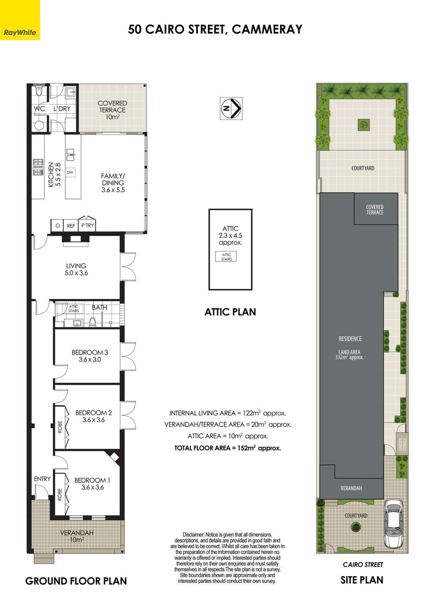 Floorplan of Homely house listing, 50 Cairo Street, Cammeray NSW 2062