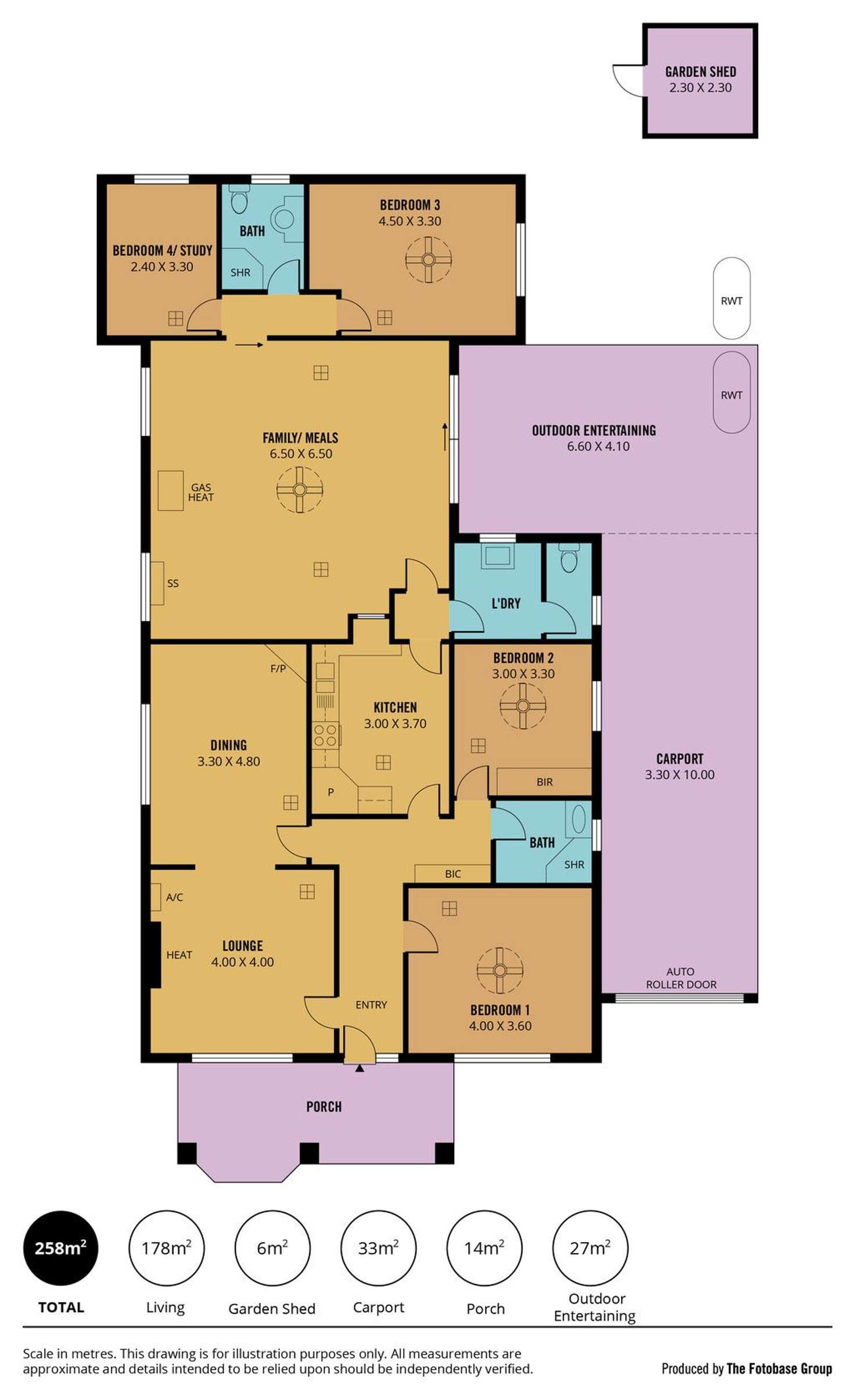 Floorplan of Homely house listing, 42 Ledger Road, Woodville South SA 5011