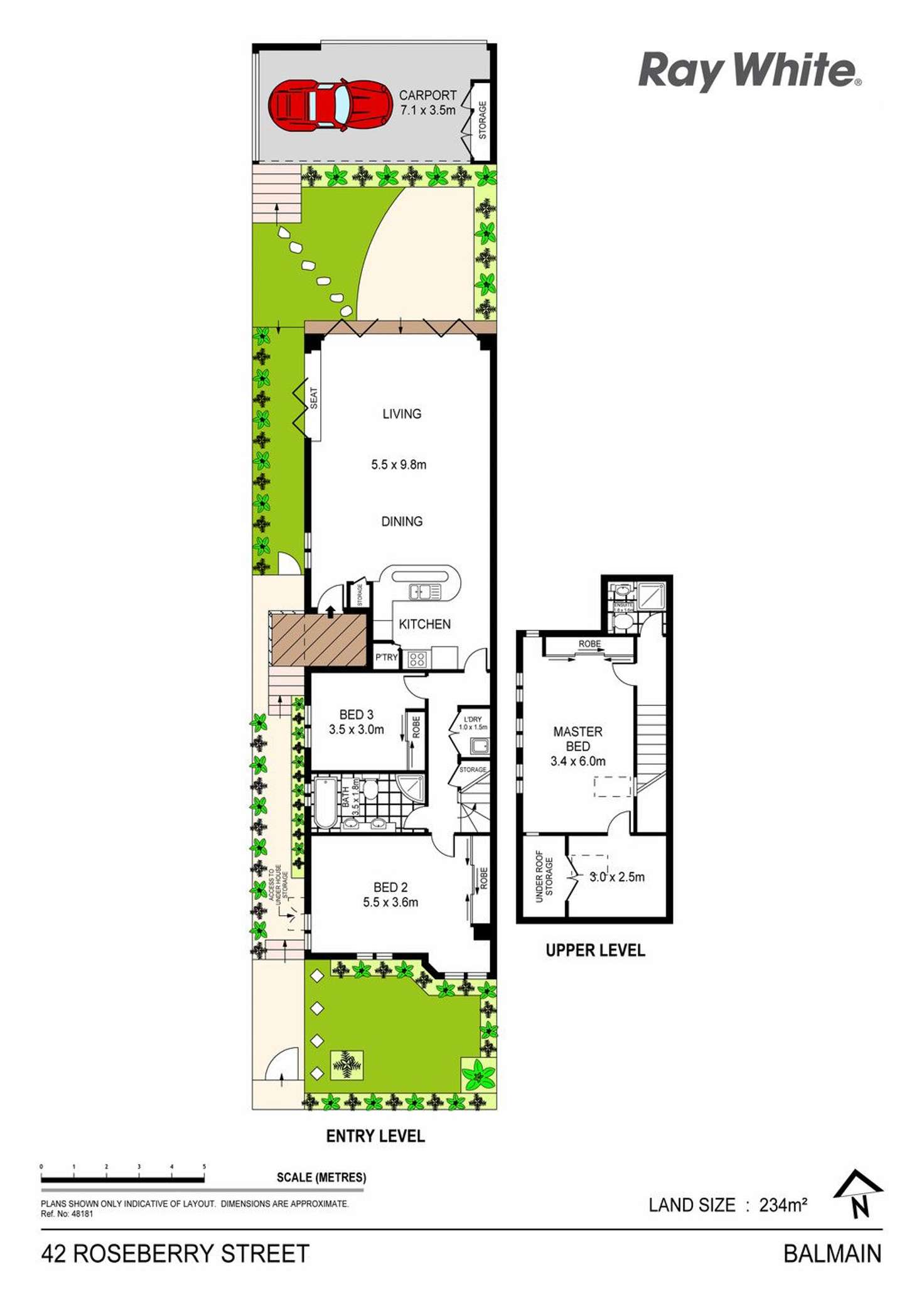 Floorplan of Homely house listing, 42 Roseberry Street, Balmain NSW 2041