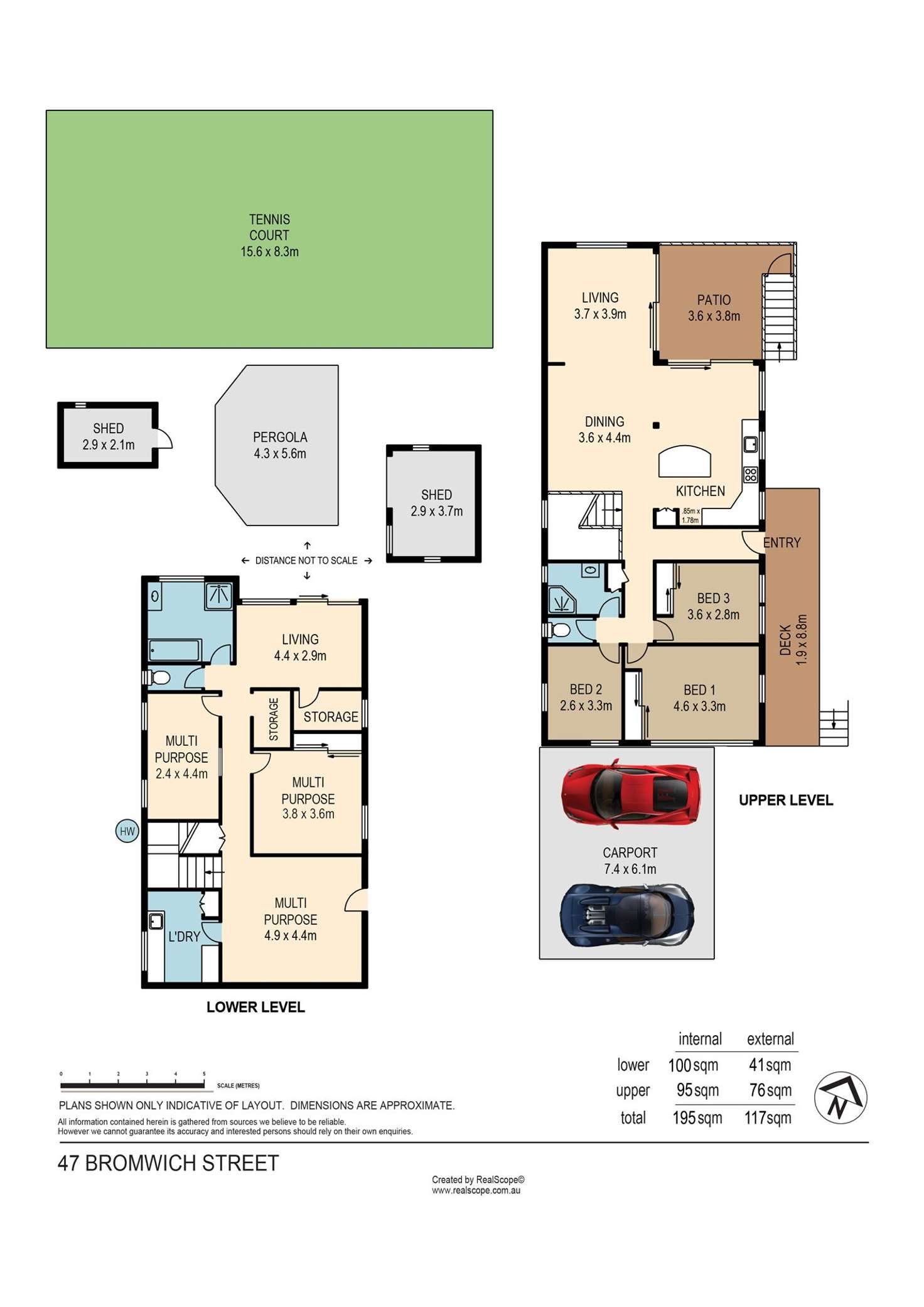 Floorplan of Homely house listing, 47 Bromwich, The Gap QLD 4061