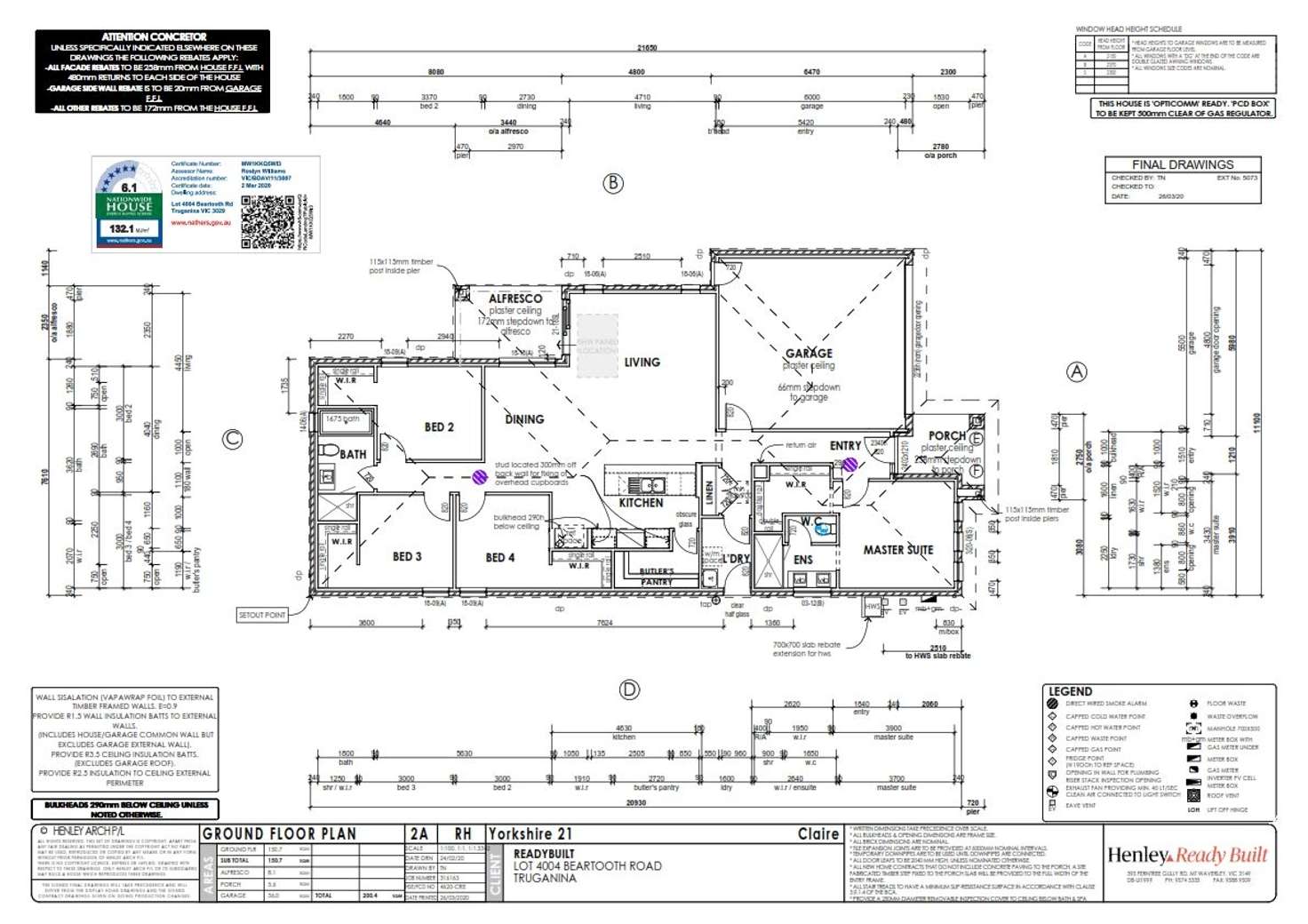 Floorplan of Homely house listing, 23 Beartooth Road, Truganina VIC 3029