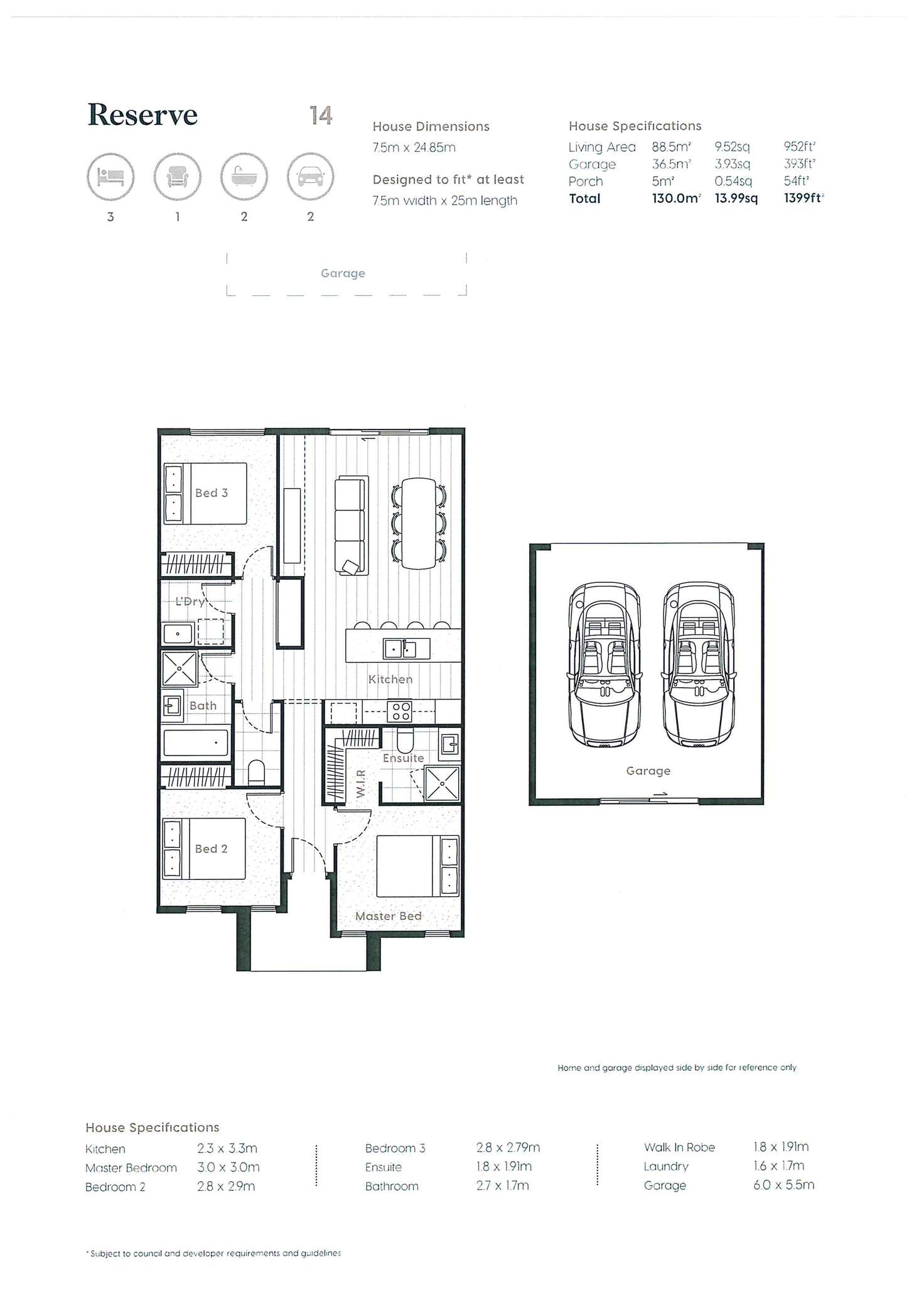 Floorplan of Homely house listing, 7 VILLETTE Avenue, Tarneit VIC 3029