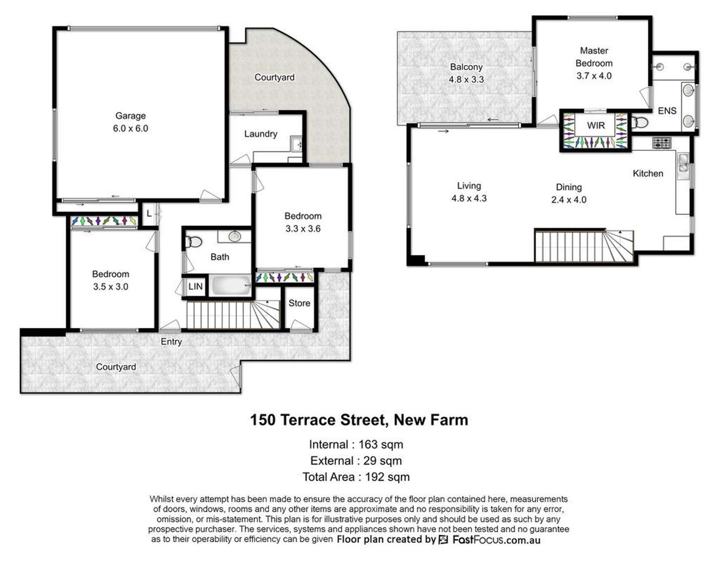 Floorplan of Homely house listing, 150 Terrace Street, New Farm QLD 4005