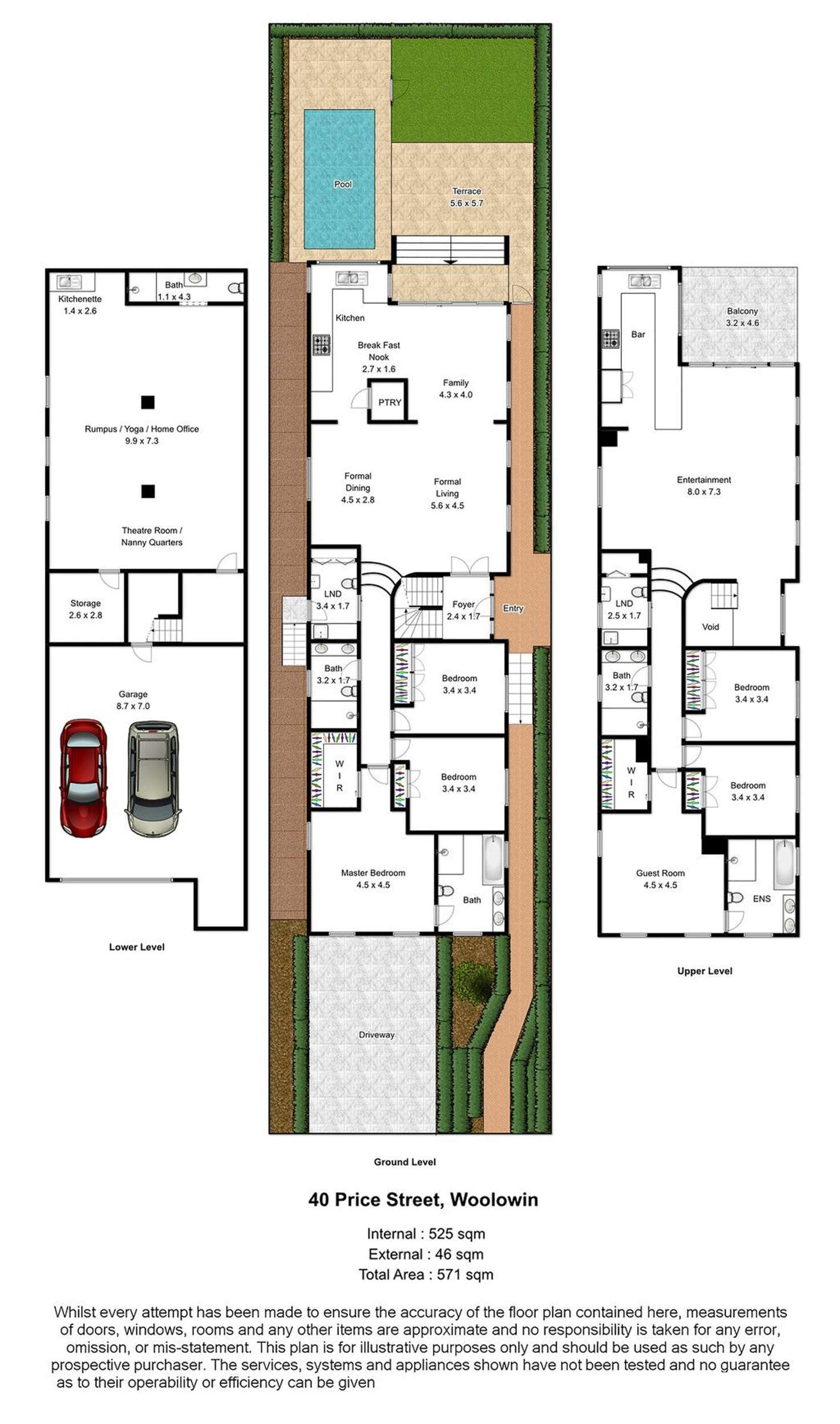 Floorplan of Homely house listing, 40 Price Street, Wooloowin QLD 4030