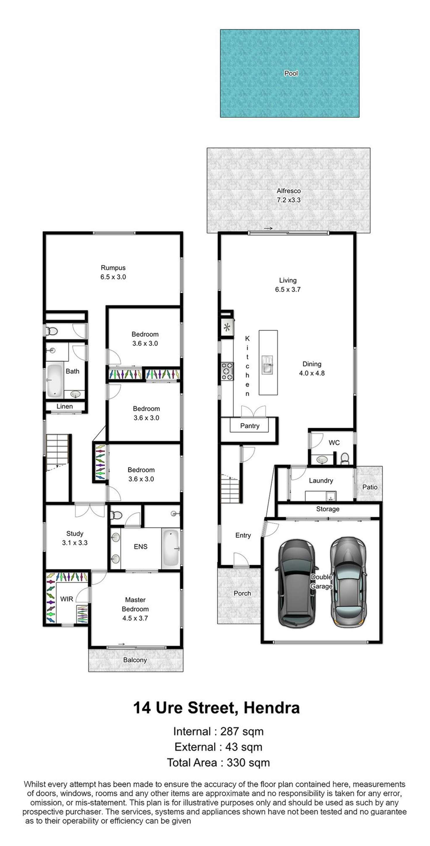 Floorplan of Homely house listing, 14 Ure Street, Hendra QLD 4011