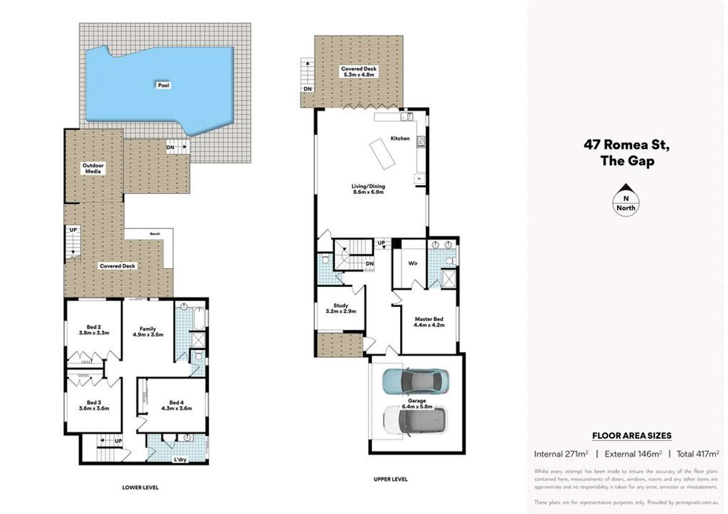 Floorplan of Homely house listing, 47 Romea Street, The Gap QLD 4061