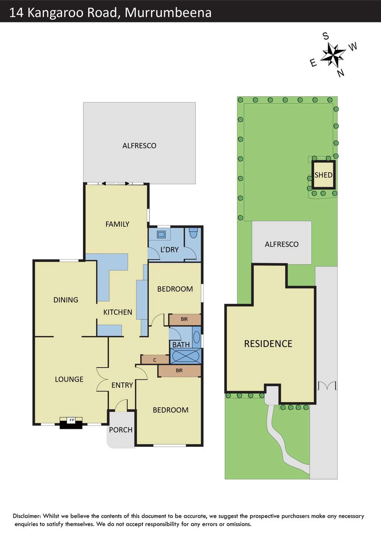 Floorplan of Homely house listing, 14 Kangaroo Road, Murrumbeena VIC 3163
