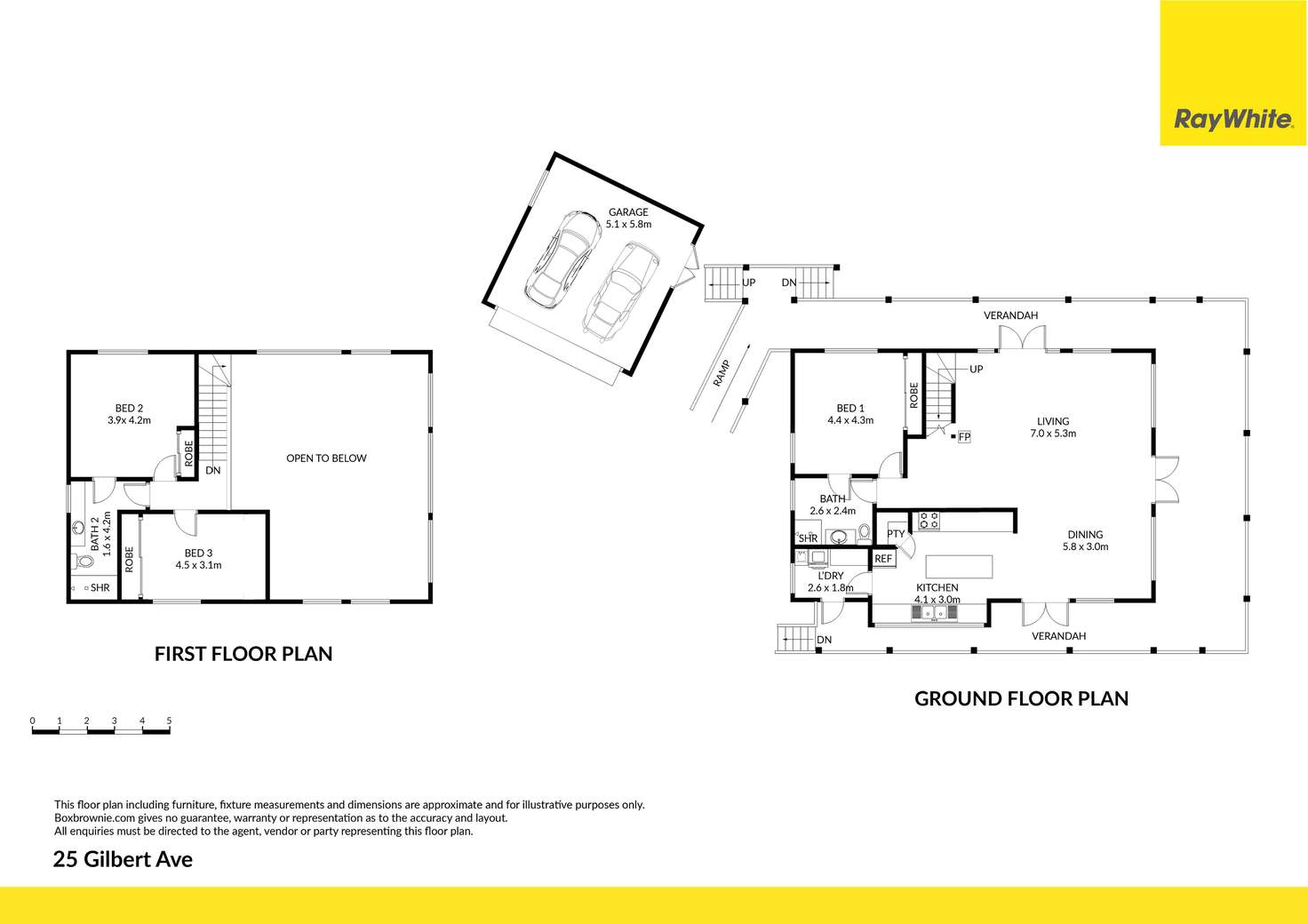 Floorplan of Homely house listing, 25 Gilbert Avenue, Denmark WA 6333