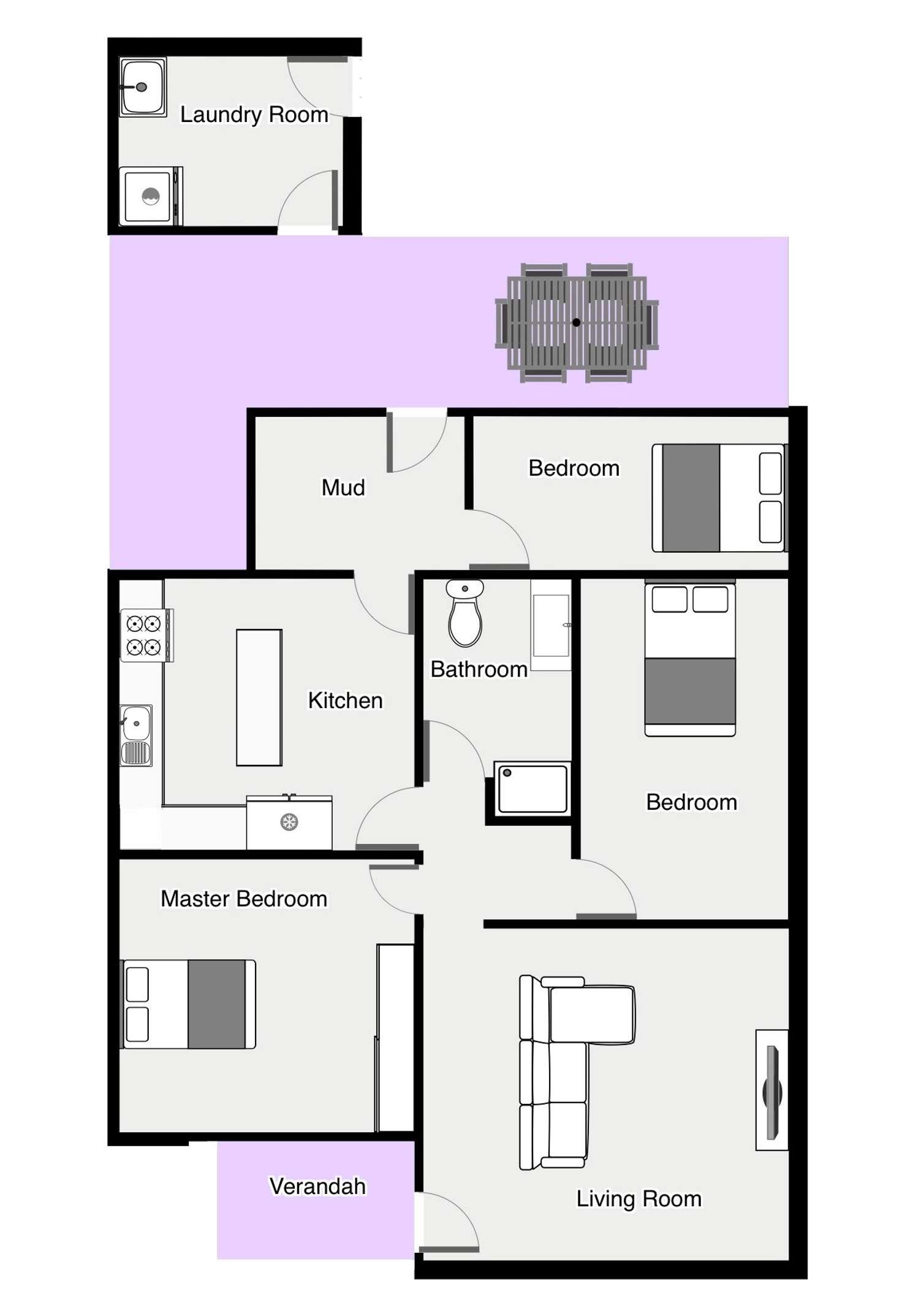 Floorplan of Homely house listing, 92 Ontario Avenue, Mildura VIC 3500