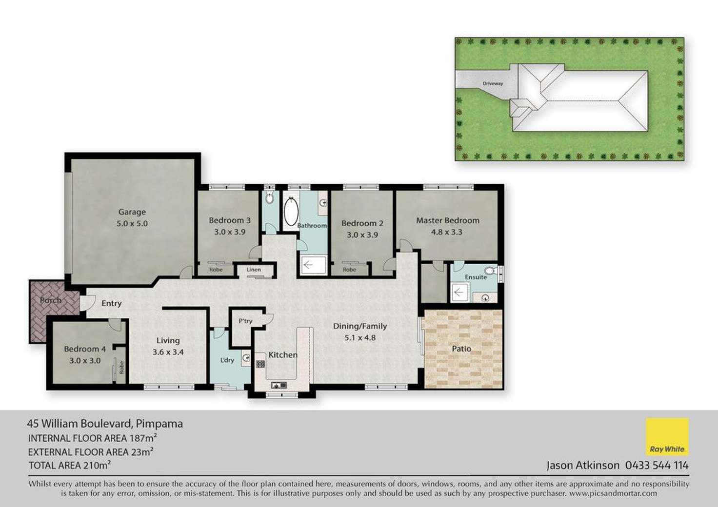 Floorplan of Homely house listing, 45 William Boulevard, Pimpama QLD 4209