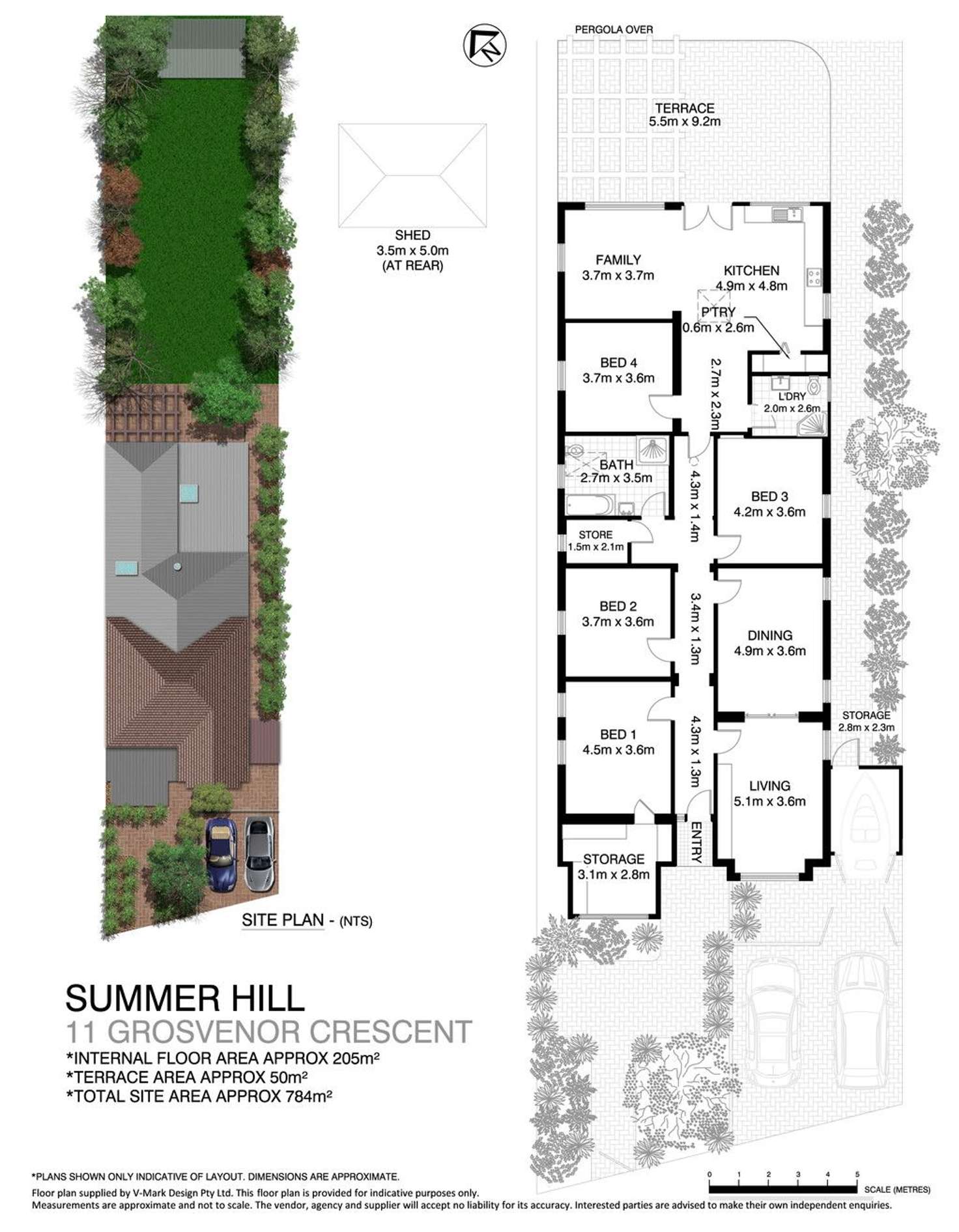 Floorplan of Homely house listing, 11 Grosvenor Crescent, Summer Hill NSW 2130