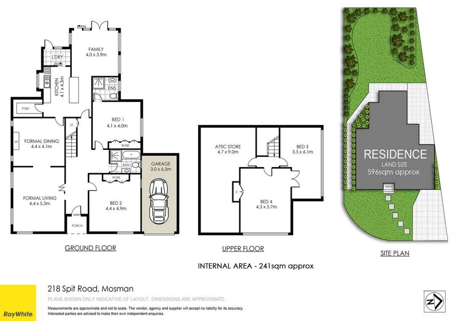 Floorplan of Homely house listing, 218 Spit Road, Mosman NSW 2088