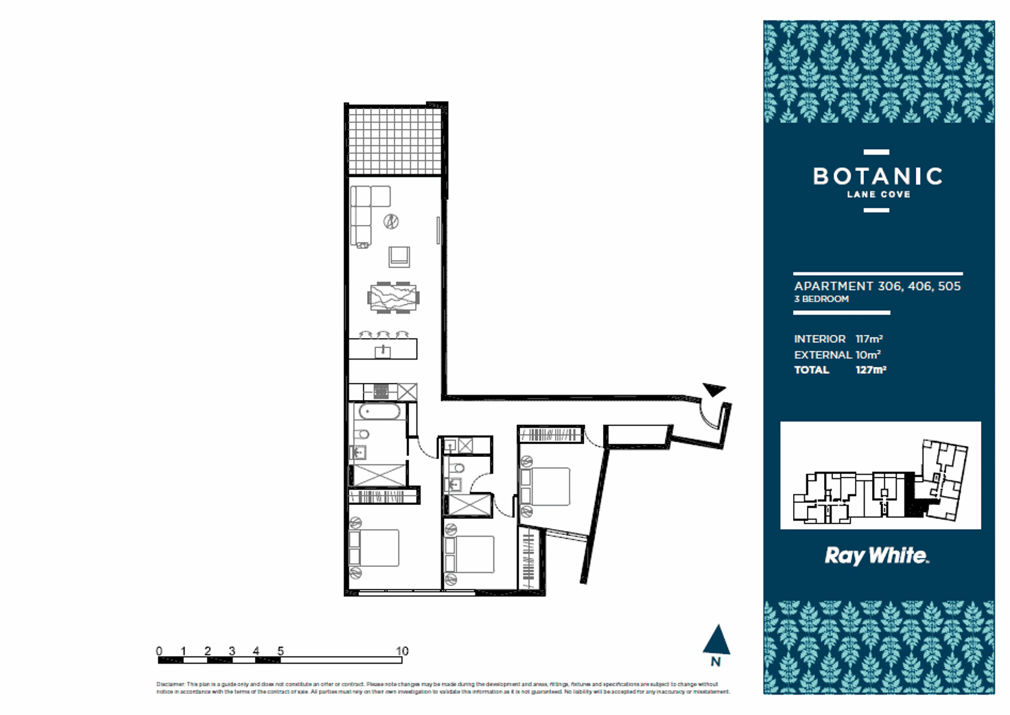 Floorplan of Homely apartment listing, 4.06/14-18 Finlayson Street, Lane Cove NSW 2066