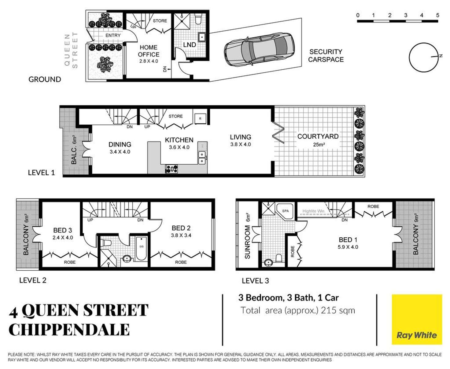 Floorplan of Homely house listing, 4 Queen Street, Chippendale NSW 2008